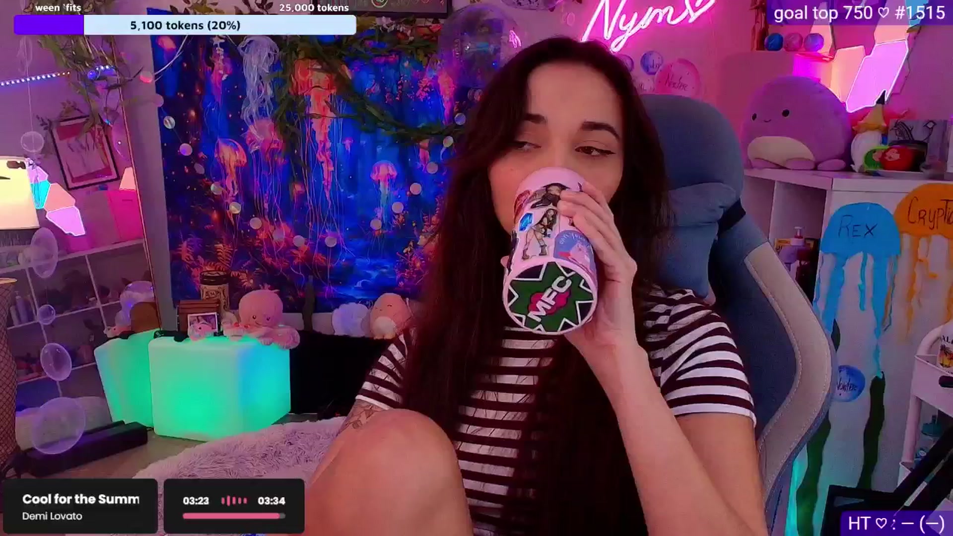 Gallery image thumbnail from Nym_x's myfreecams stream on, 08/21/2025, 01:51 image 1 of 20