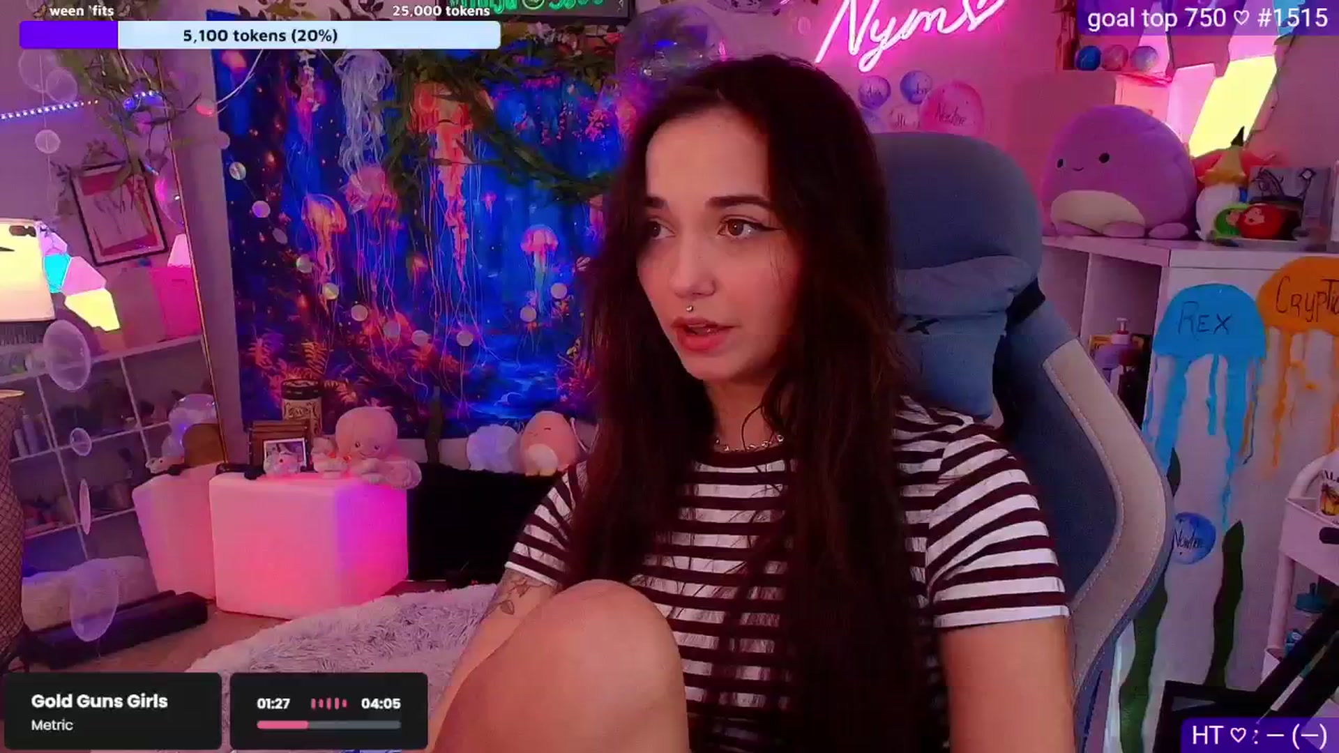 Gallery image thumbnail from Nym_x's myfreecams stream on, 08/21/2025, 01:51 image 4 of 20