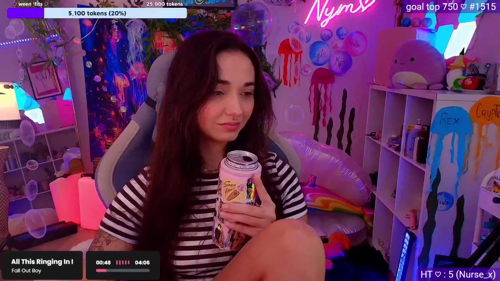Gallery image thumbnail from Nym_x's myfreecams stream on, 08/21/2025, 01:51 image 15 of 20