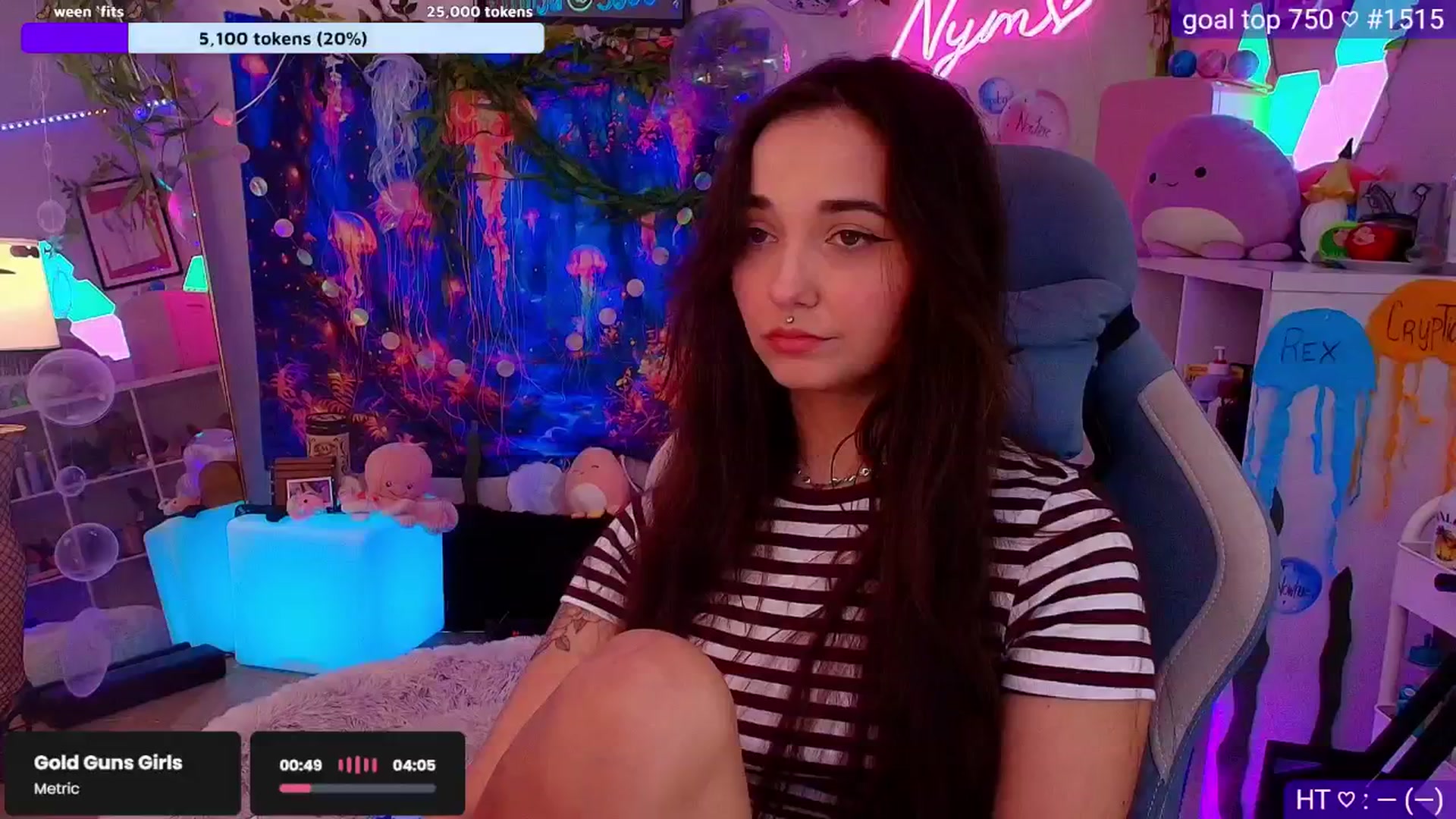 Gallery image thumbnail from Nym_x's myfreecams stream on, 08/21/2025, 01:51 image 3 of 20