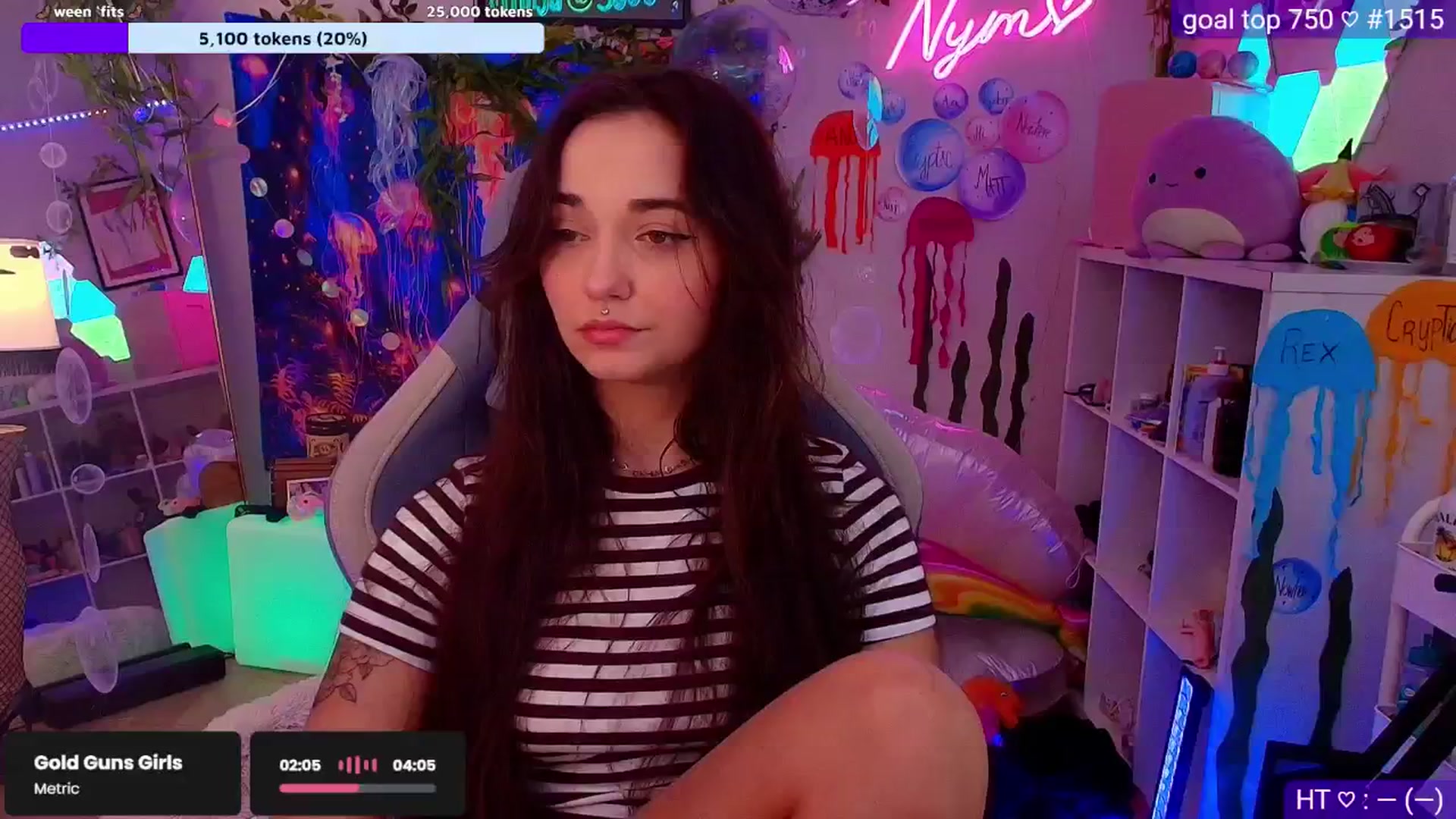Gallery image thumbnail from Nym_x's myfreecams stream on, 08/21/2025, 01:51 image 5 of 20