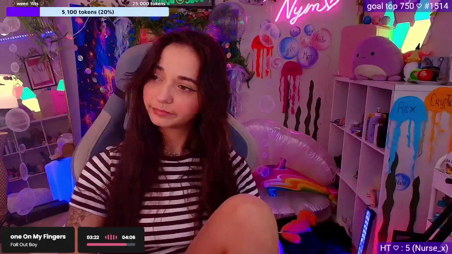 Gallery image thumbnail from Nym_x's myfreecams stream on, 08/21/2025, 01:51 image 20 of 20