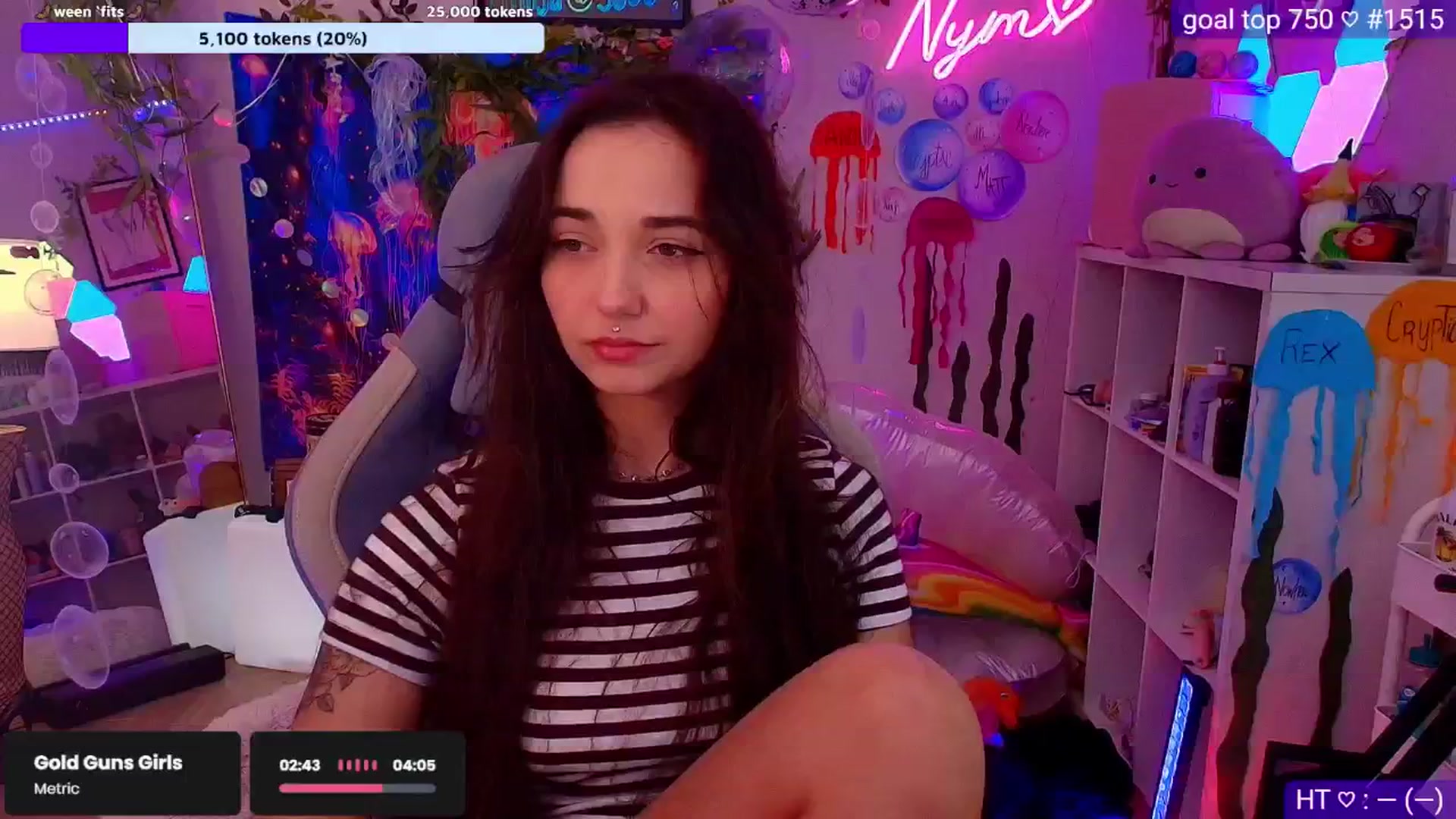 Gallery image thumbnail from Nym_x's myfreecams stream on, 08/21/2025, 01:51 image 6 of 20