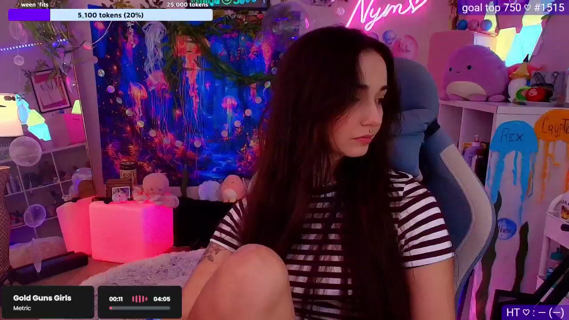 Gallery image thumbnail from Nym_x's myfreecams stream on, 08/21/2025, 01:51 image 2 of 20