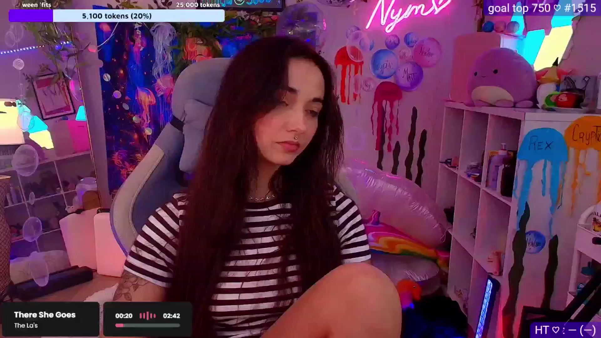 Gallery image thumbnail from Nym_x's myfreecams stream on, 08/21/2025, 01:51 image 9 of 20