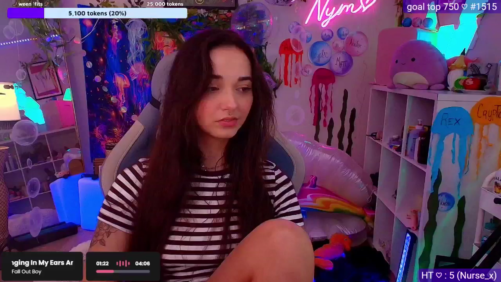 Gallery image thumbnail from Nym_x's myfreecams stream on, 08/21/2025, 01:51 image 16 of 20