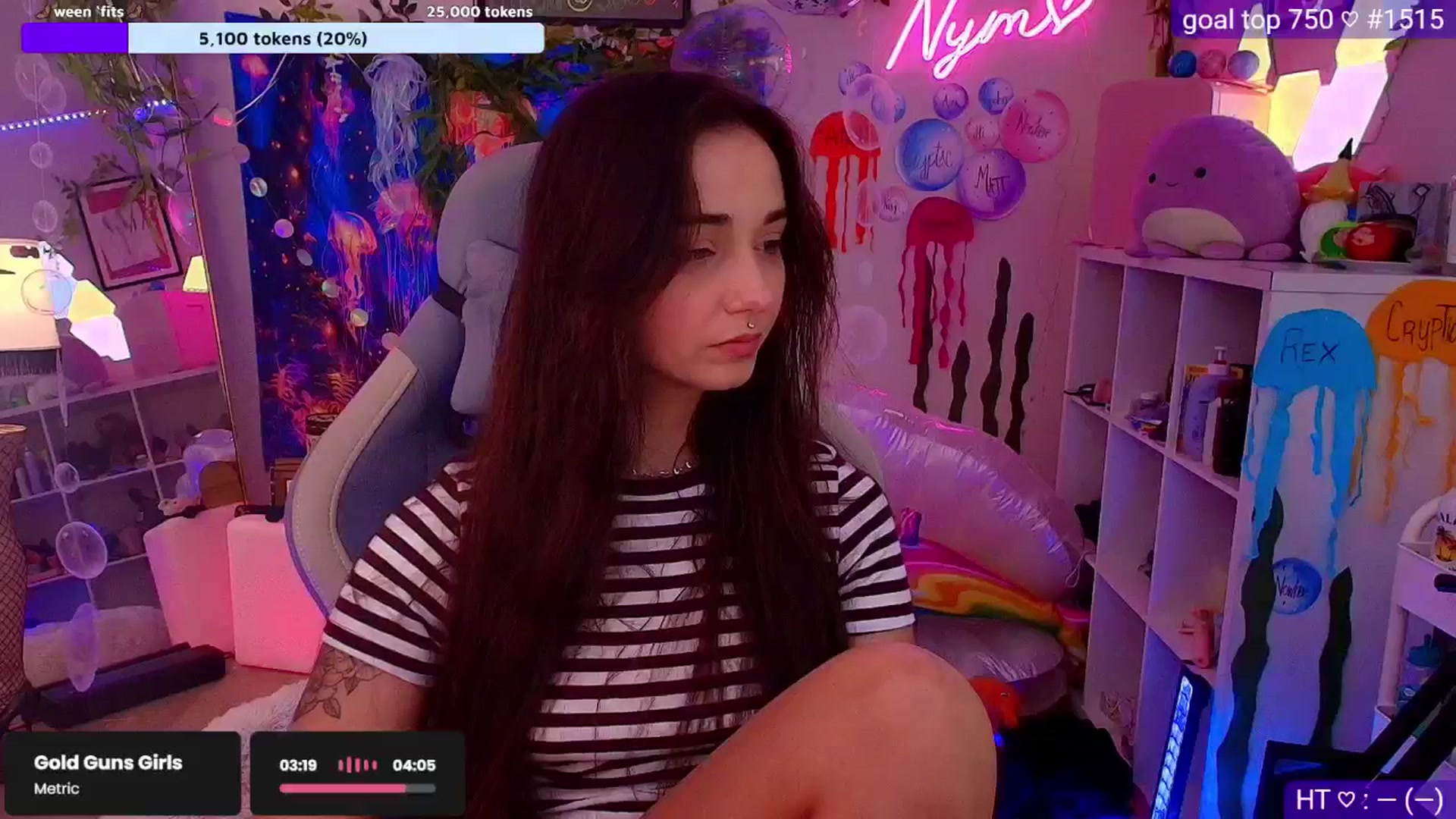 Gallery image thumbnail from Nym_x's myfreecams stream on, 08/21/2025, 01:51 image 7 of 20