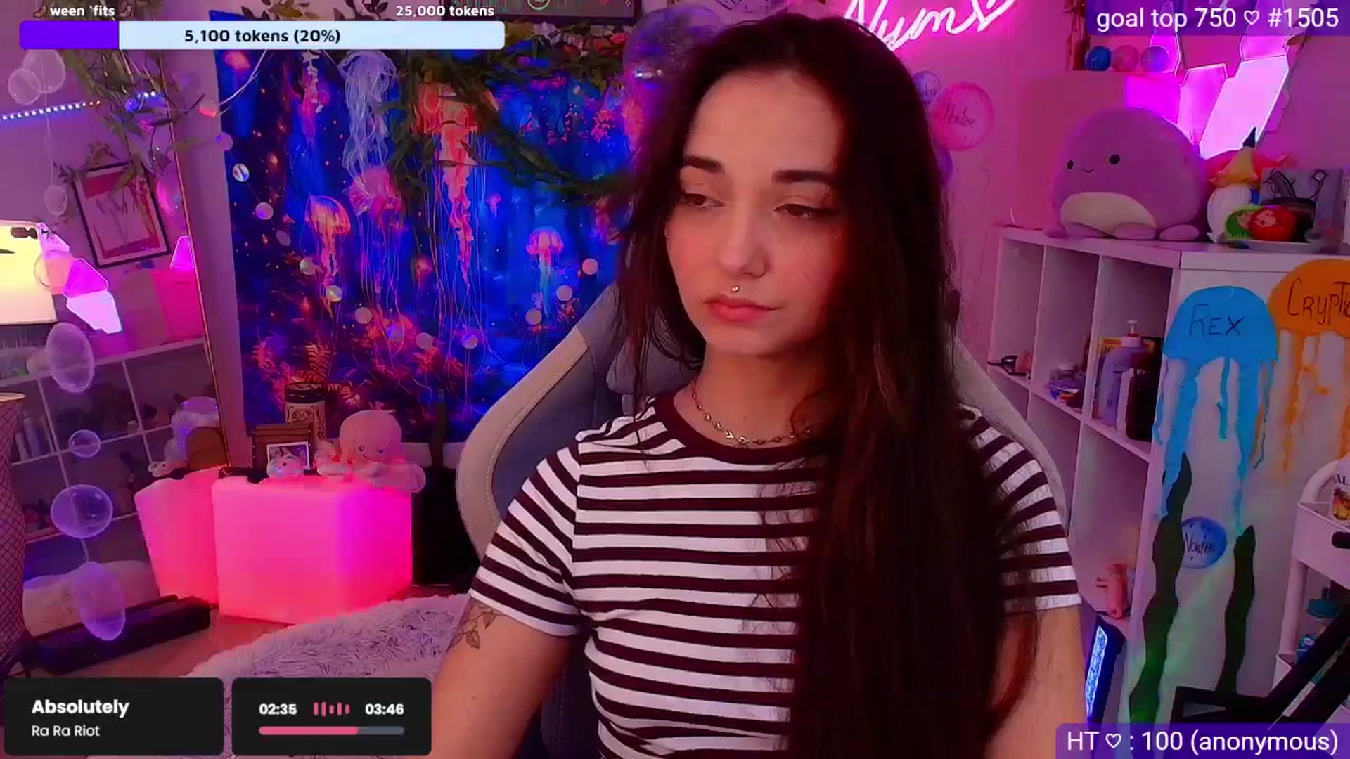 Gallery image thumbnail from Nym_x's myfreecams stream on, 08/21/2025, 04:16 image 4 of 20