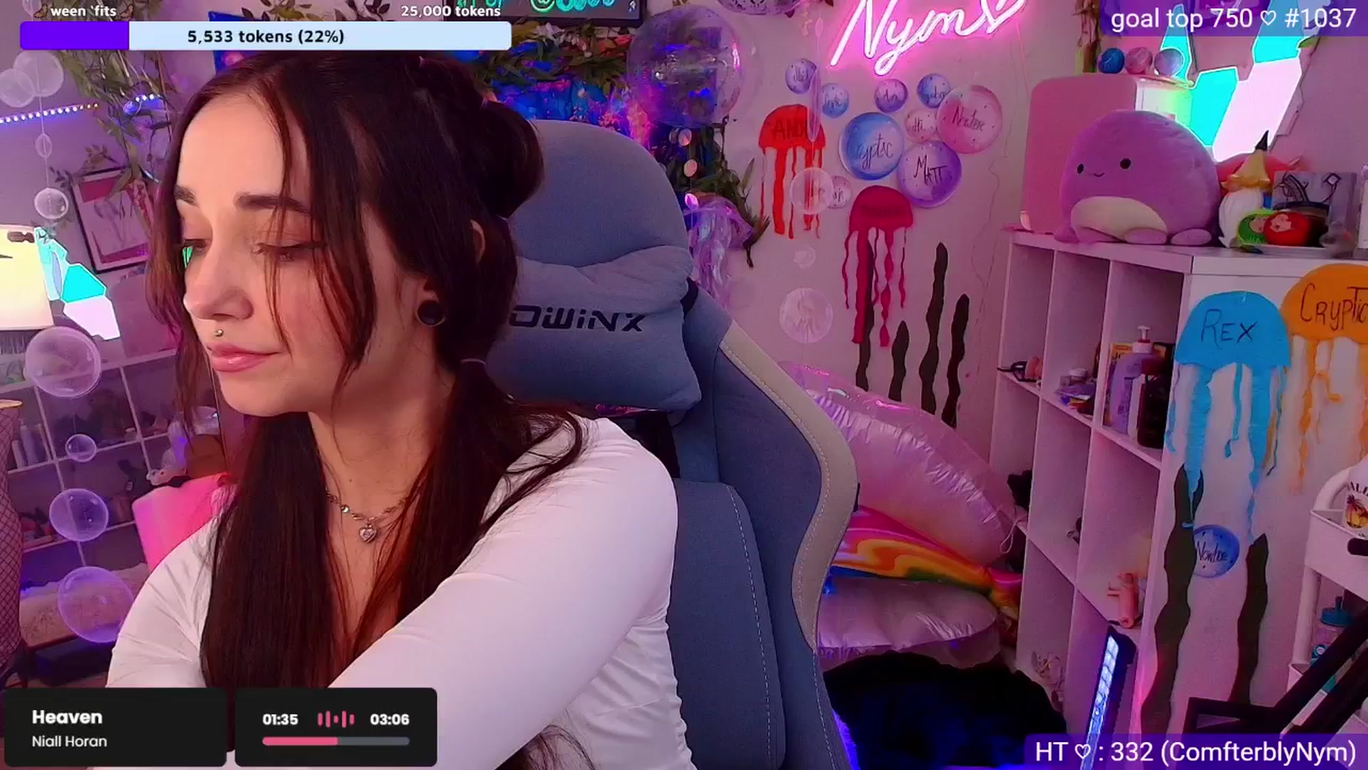 Gallery image thumbnail from Nym_x's myfreecams stream on, 08/23/2025, 04:44 image 10 of 20
