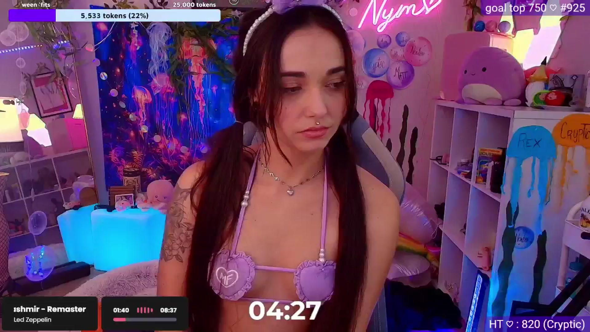 Gallery image thumbnail from Nym_x's myfreecams stream on, 08/23/2025, 04:44 image 20 of 20