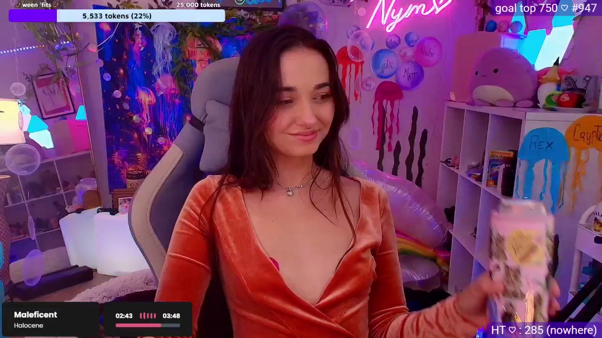 Gallery image thumbnail from Nym_x's myfreecams stream on, 08/24/2025, 04:11 image 5 of 20