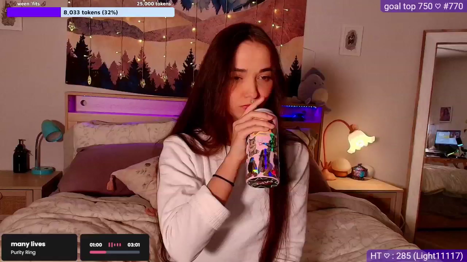 Gallery image thumbnail from Nym_x's myfreecams stream on, 08/25/2025, 04:26 image 5 of 20