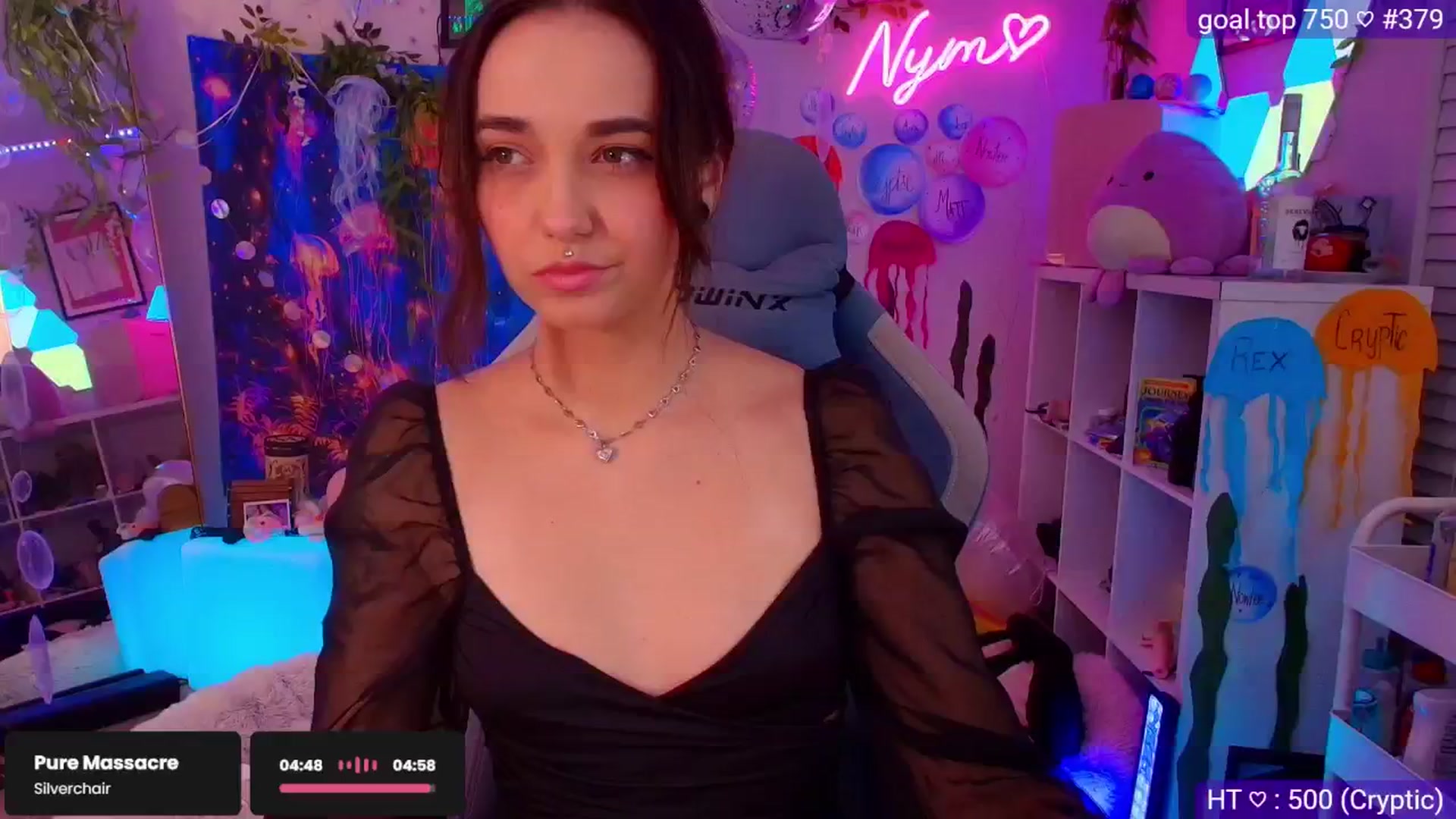 Gallery image thumbnail from Nym_x's myfreecams stream on, 09/08/2025, 04:57 image 19 of 20