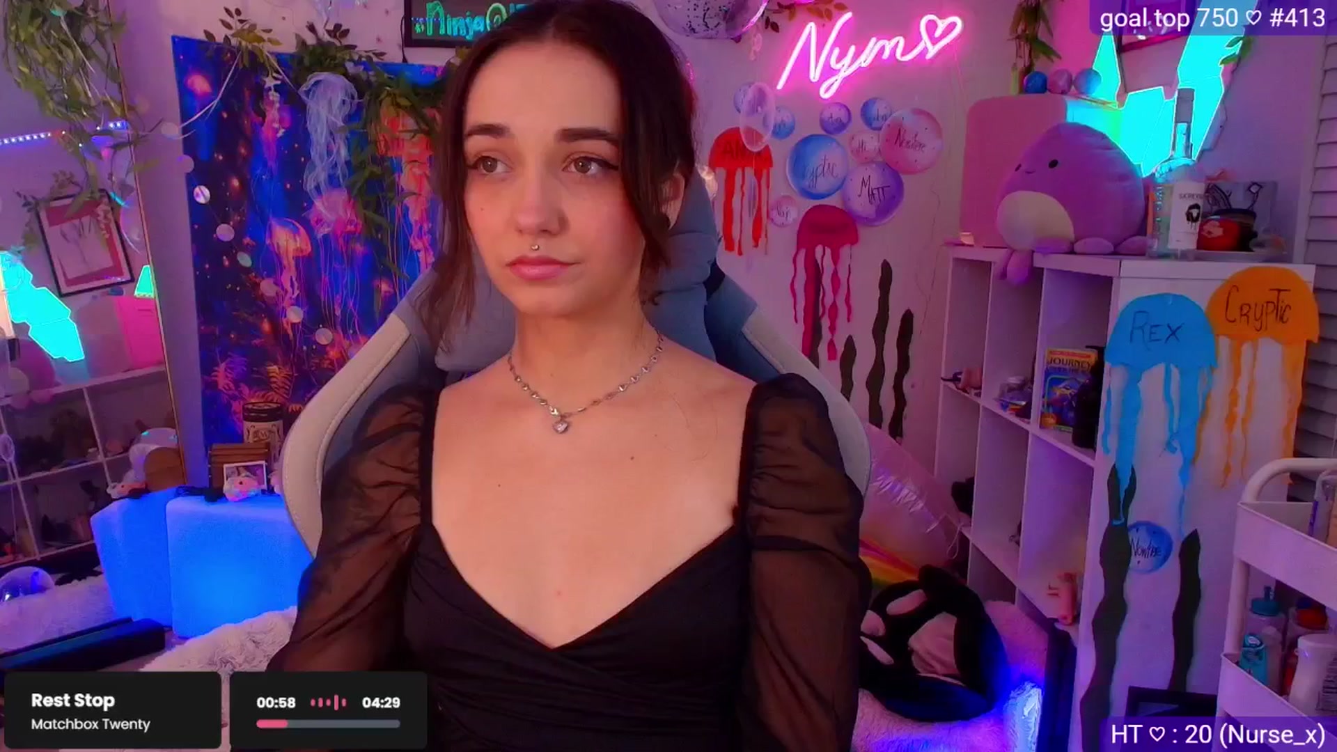 Gallery image thumbnail from Nym_x's myfreecams stream on, 09/08/2025, 04:57 image 3 of 20