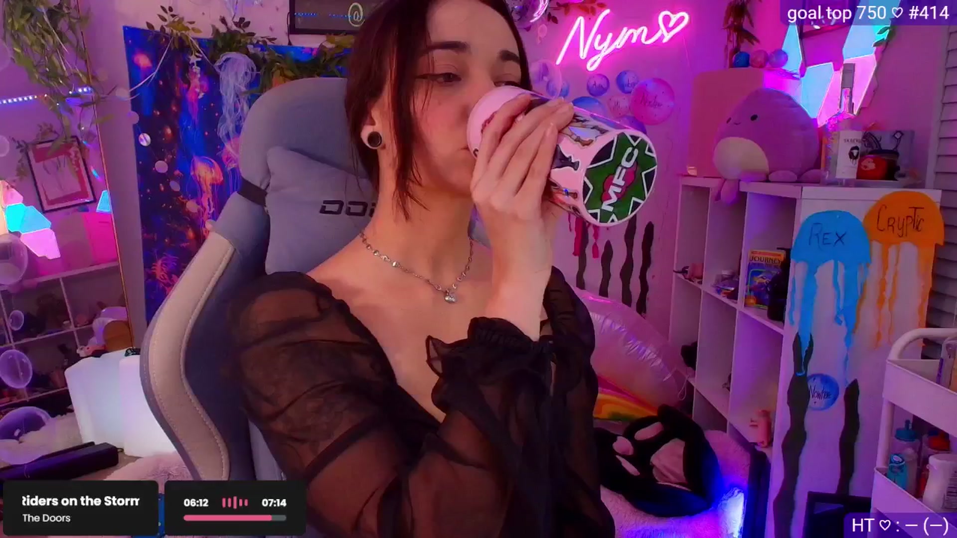 Gallery image thumbnail from Nym_x's myfreecams stream on, 09/08/2025, 04:57 image 1 of 20