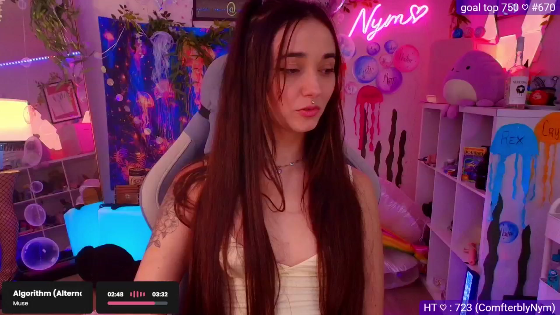 Gallery image thumbnail from Nym_x's myfreecams stream on, 09/13/2025, 04:03 image 16 of 20