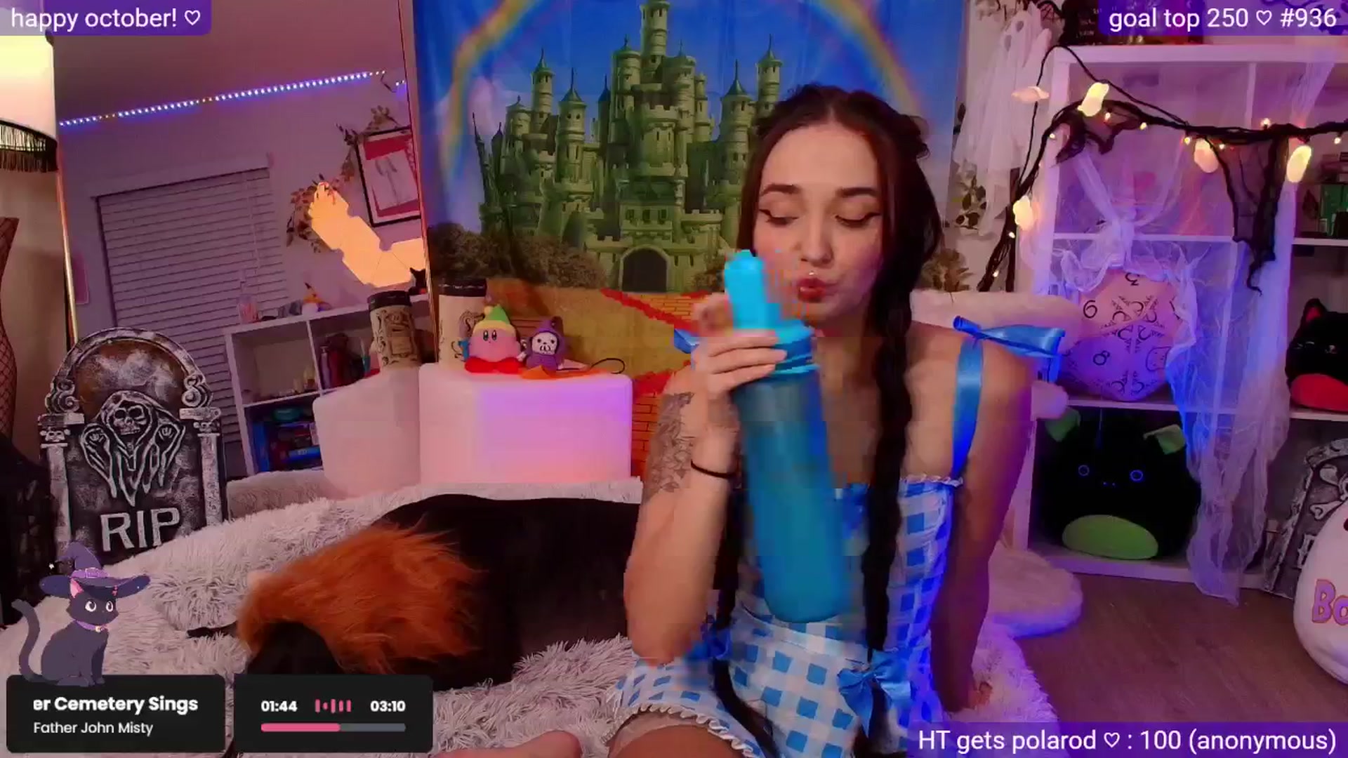 Gallery image thumbnail from Nym_x's myfreecams stream on, 10/04/2025, 24:35 image 6 of 20