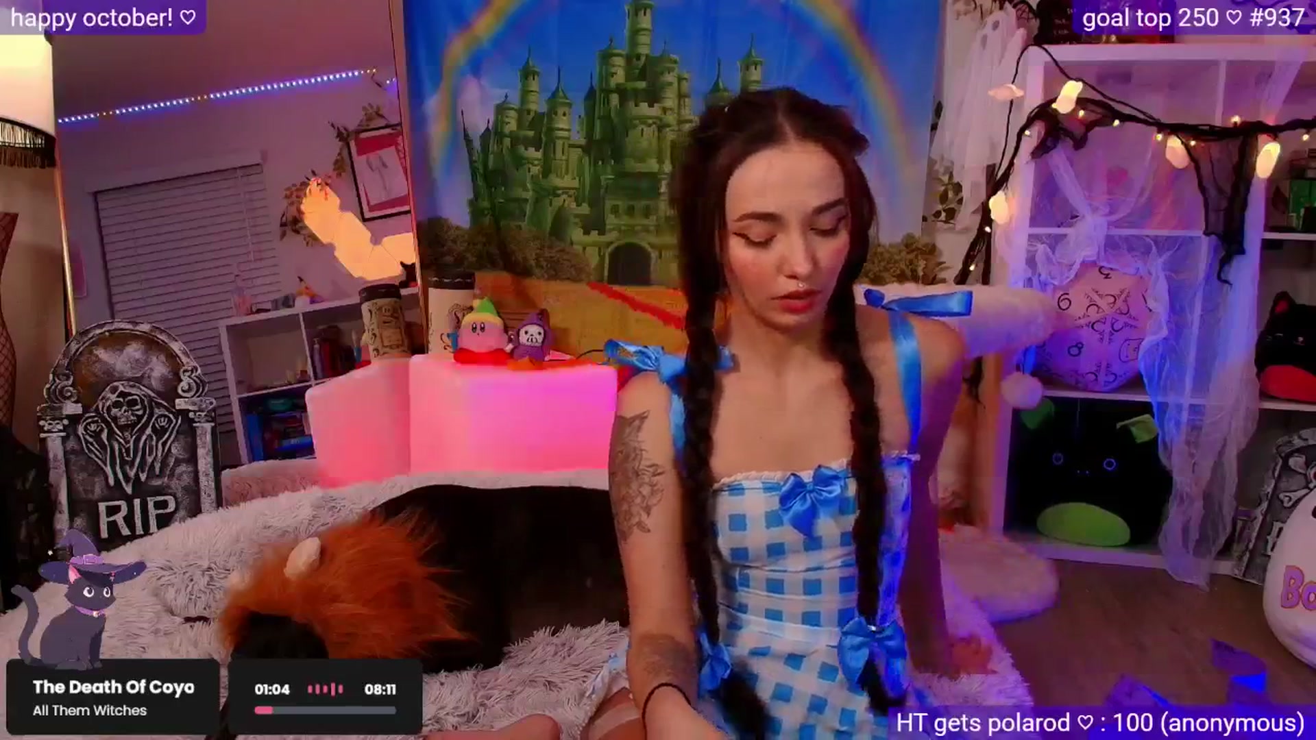 Gallery image thumbnail from Nym_x's myfreecams stream on, 10/04/2025, 24:35 image 16 of 20