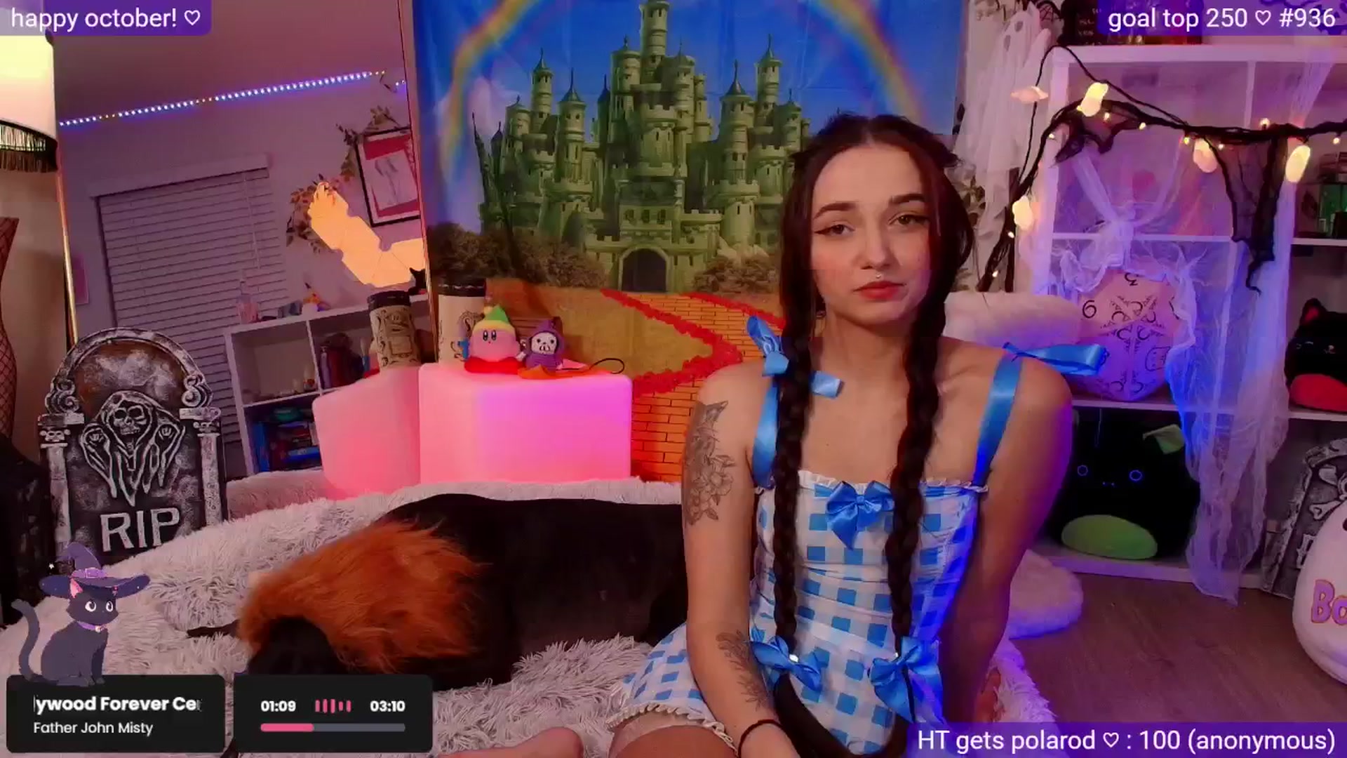 Gallery image thumbnail from Nym_x's myfreecams stream on, 10/04/2025, 24:35 image 5 of 20