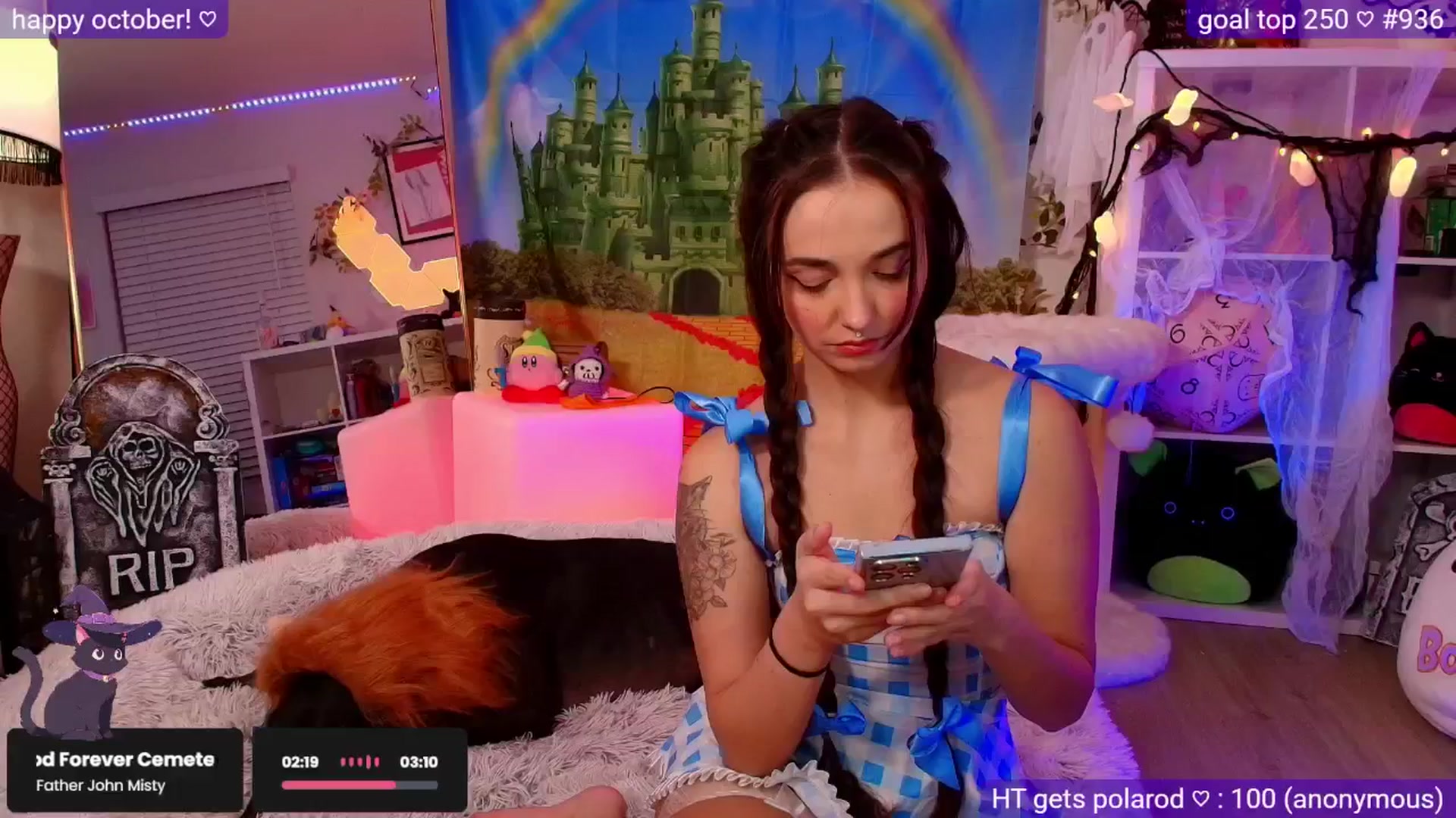 Gallery image thumbnail from Nym_x's myfreecams stream on, 10/04/2025, 24:35 image 7 of 20