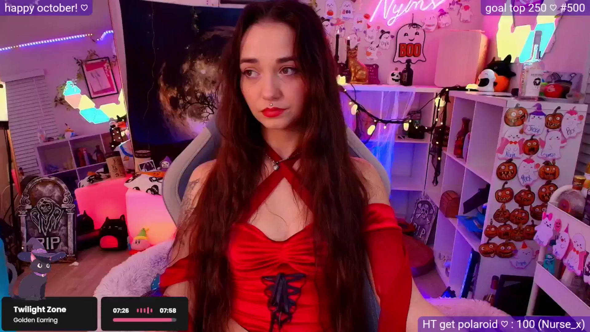 Gallery image thumbnail from Nym_x's myfreecams stream on, 10/20/2025, 04:38 image 2 of 20