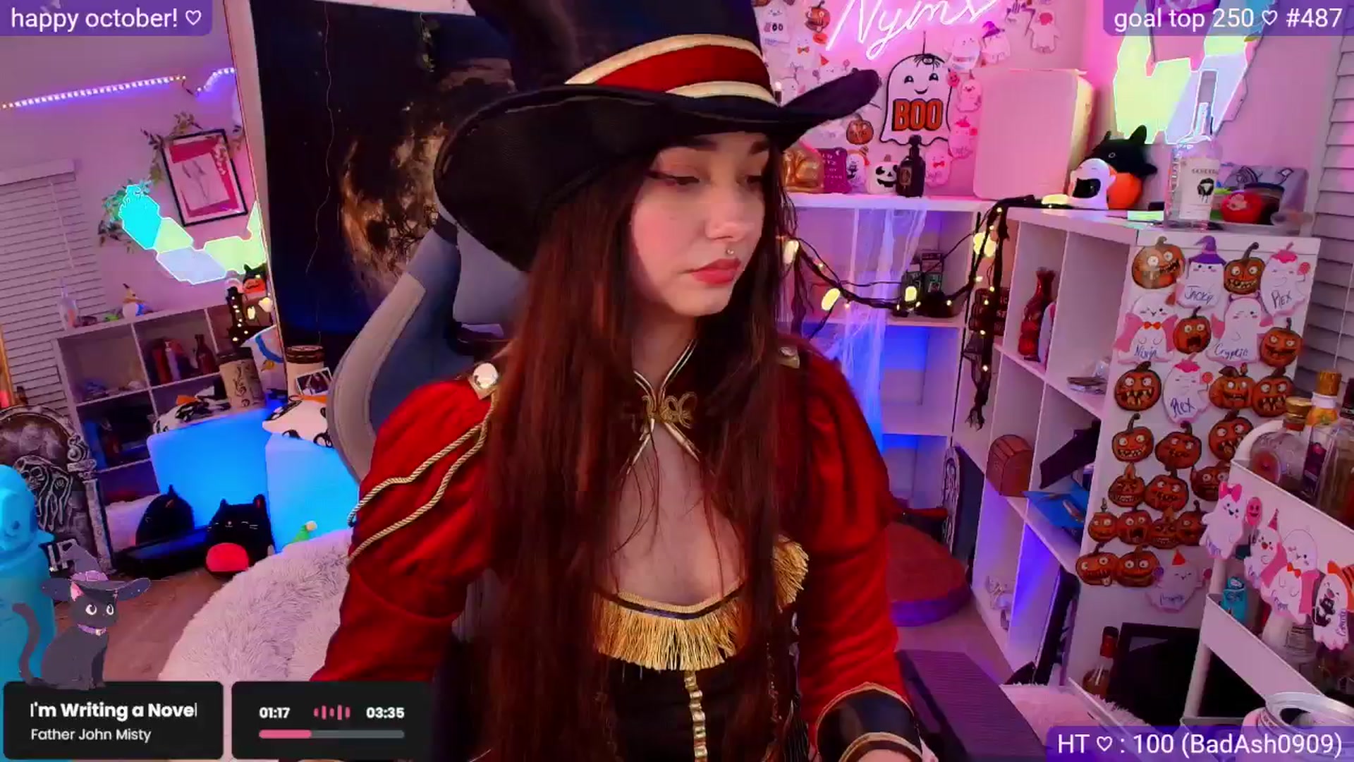 Gallery image thumbnail from Nym_x's myfreecams stream on, 10/26/2025, 04:56 image 6 of 20