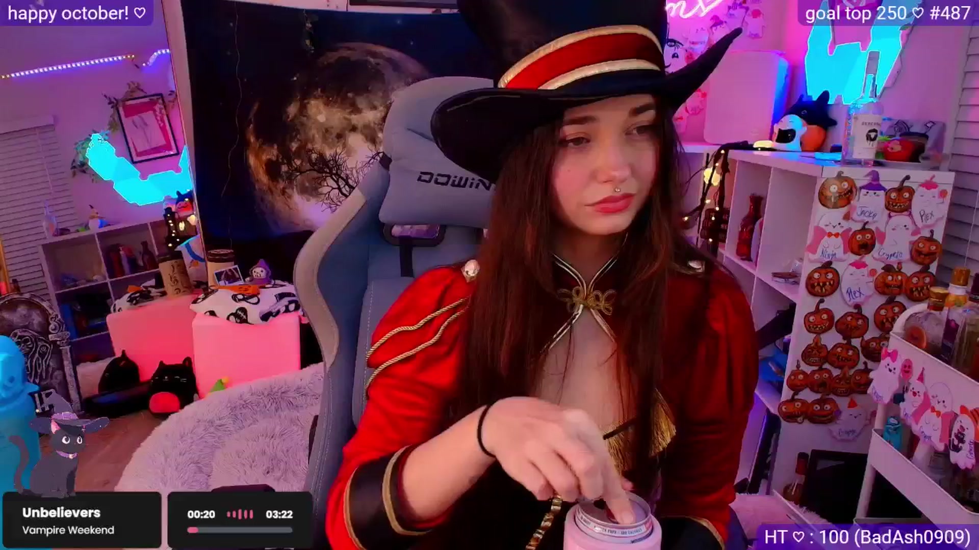 Gallery image thumbnail from Nym_x's myfreecams stream on, 10/26/2025, 04:56 image 5 of 20