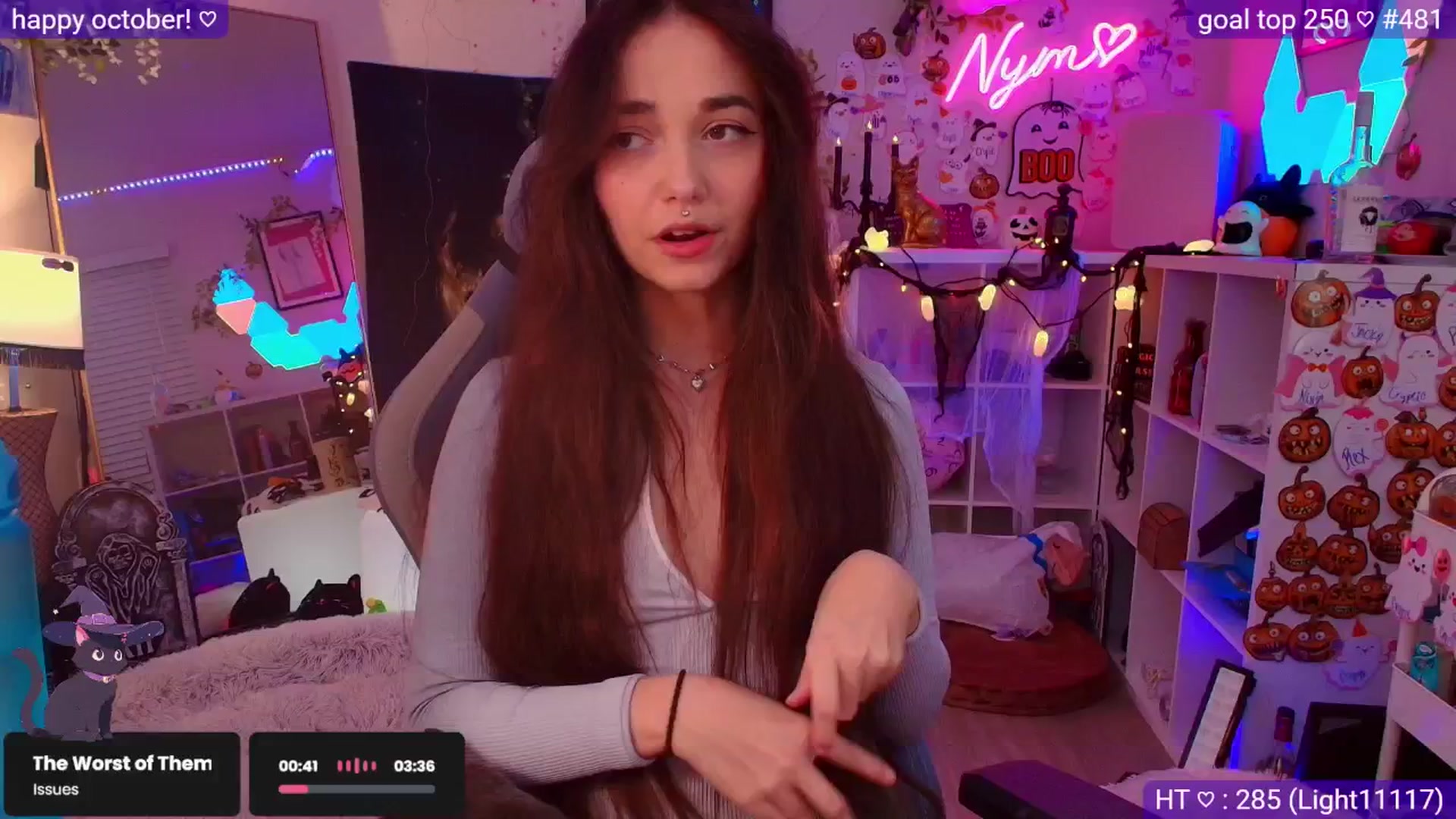 Gallery image thumbnail from Nym_x's myfreecams stream on, 10/30/2025, 04:17 image 7 of 20