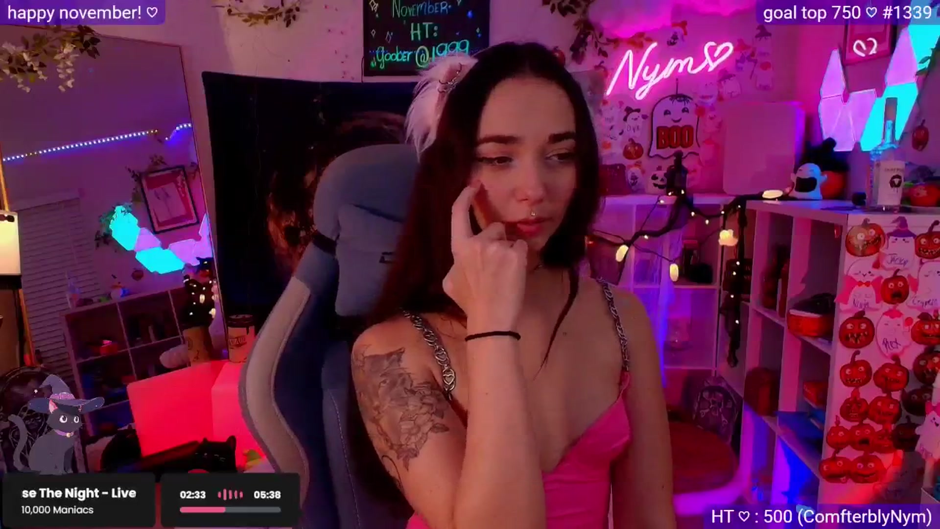 Gallery image thumbnail from Nym_x's myfreecams stream on, 11/22/2025, 04:46 image 3 of 20