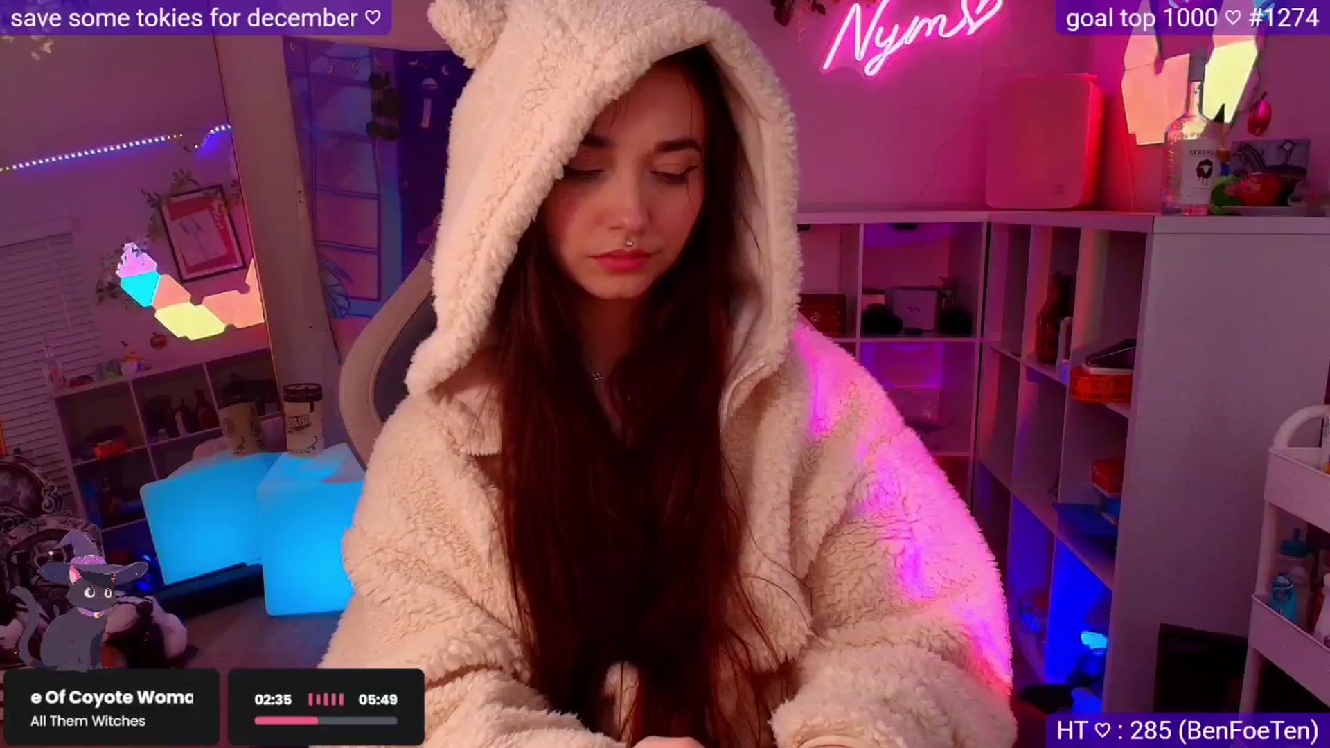 Gallery image thumbnail from Nym_x's myfreecams stream on, 11/30/2025, 05:06 image 5 of 20