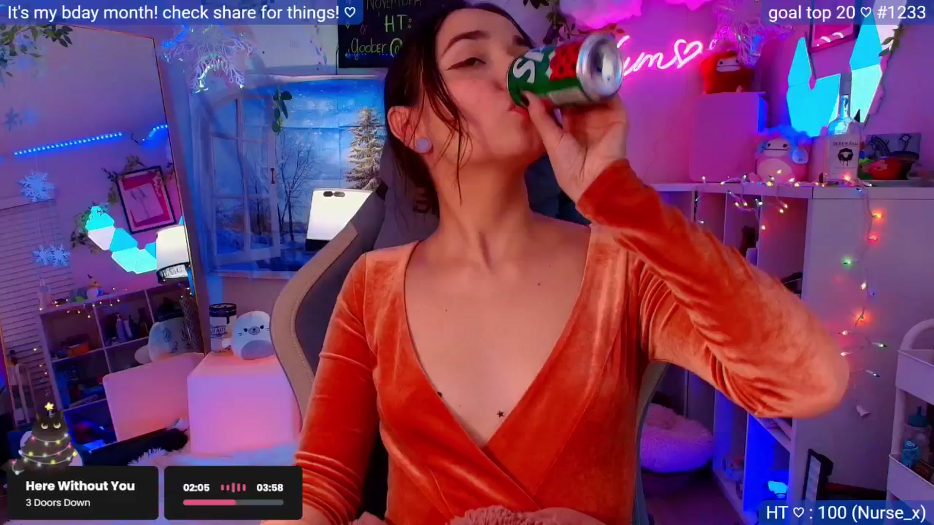 Gallery image thumbnail from Nym_x's myfreecams stream on, 12/01/2025, 08:22 image 13 of 20