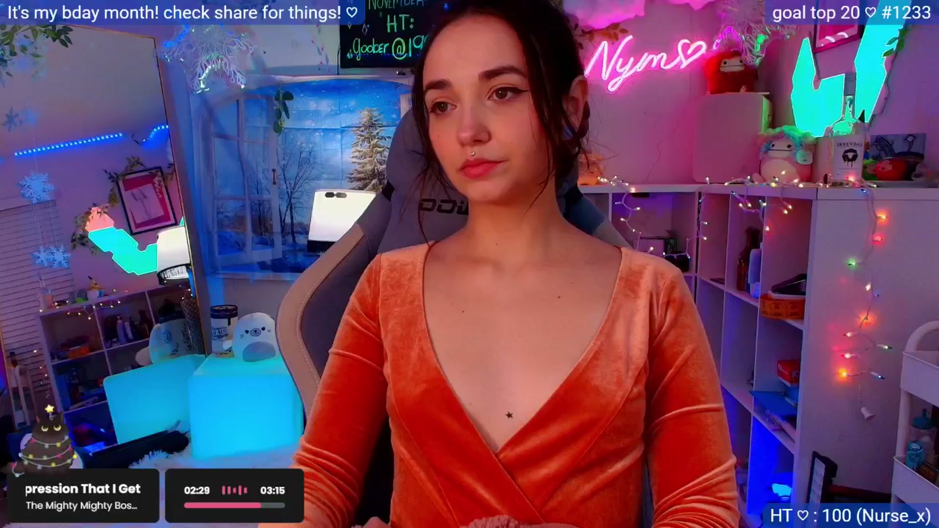 Gallery image thumbnail from Nym_x's myfreecams stream on, 12/01/2025, 08:22 image 20 of 20