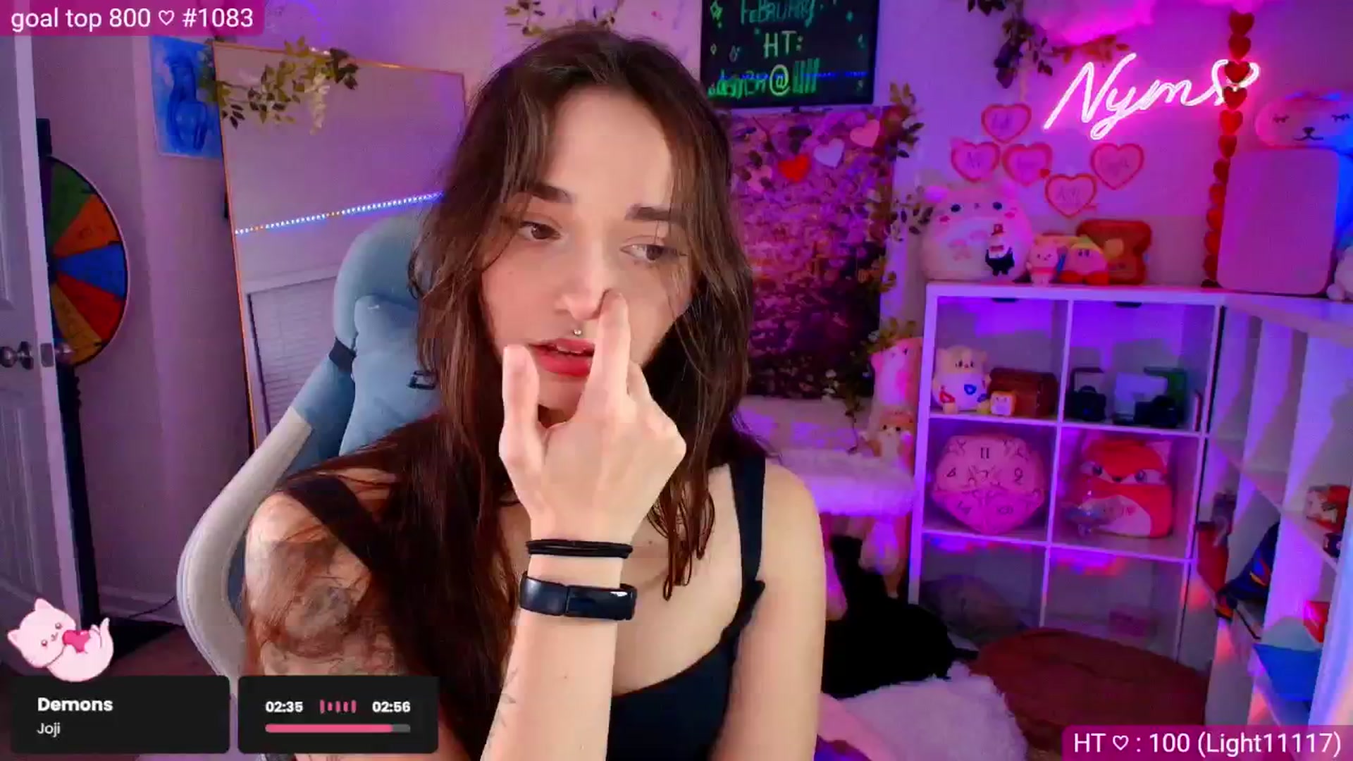 Gallery image thumbnail from Nym_x's myfreecams stream on, 02/08/2026, 05:22 image 8 of 20