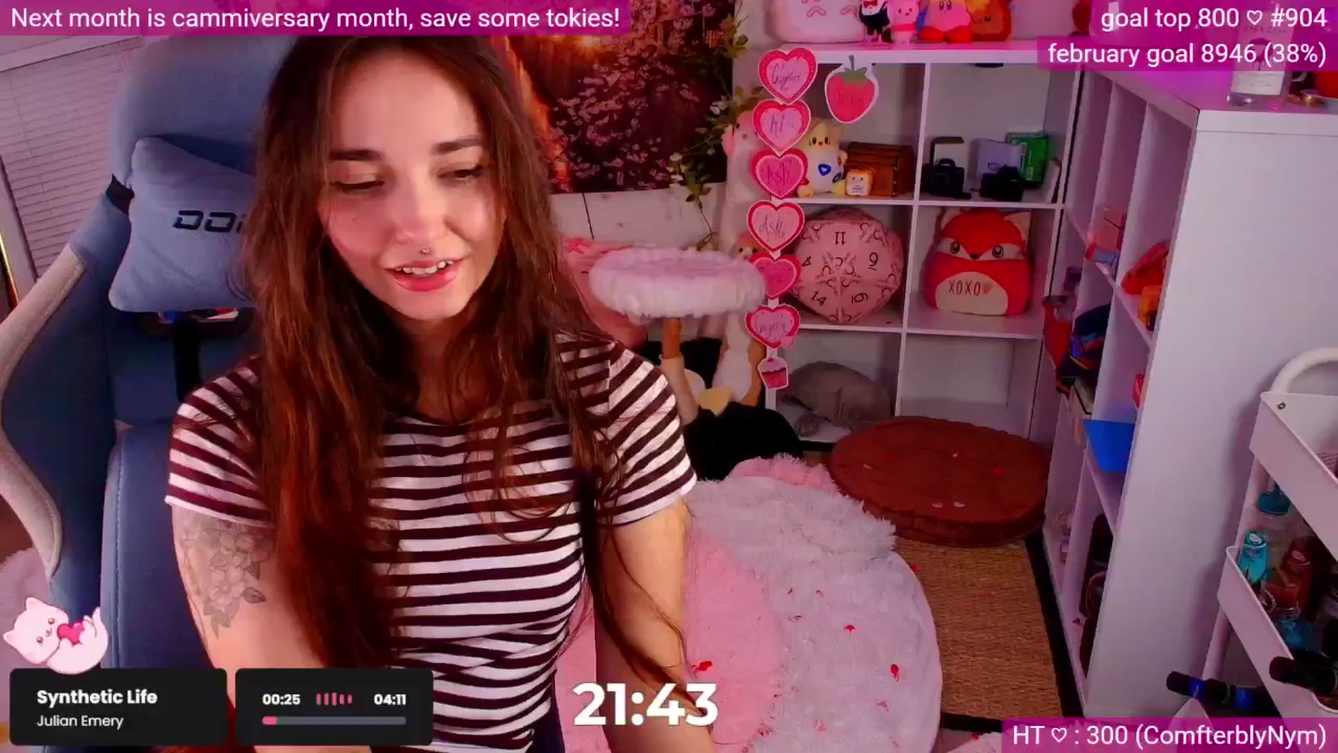 Gallery image thumbnail from Nym_x's myfreecams stream on, 02/28/2026, 04:56 image 18 of 20