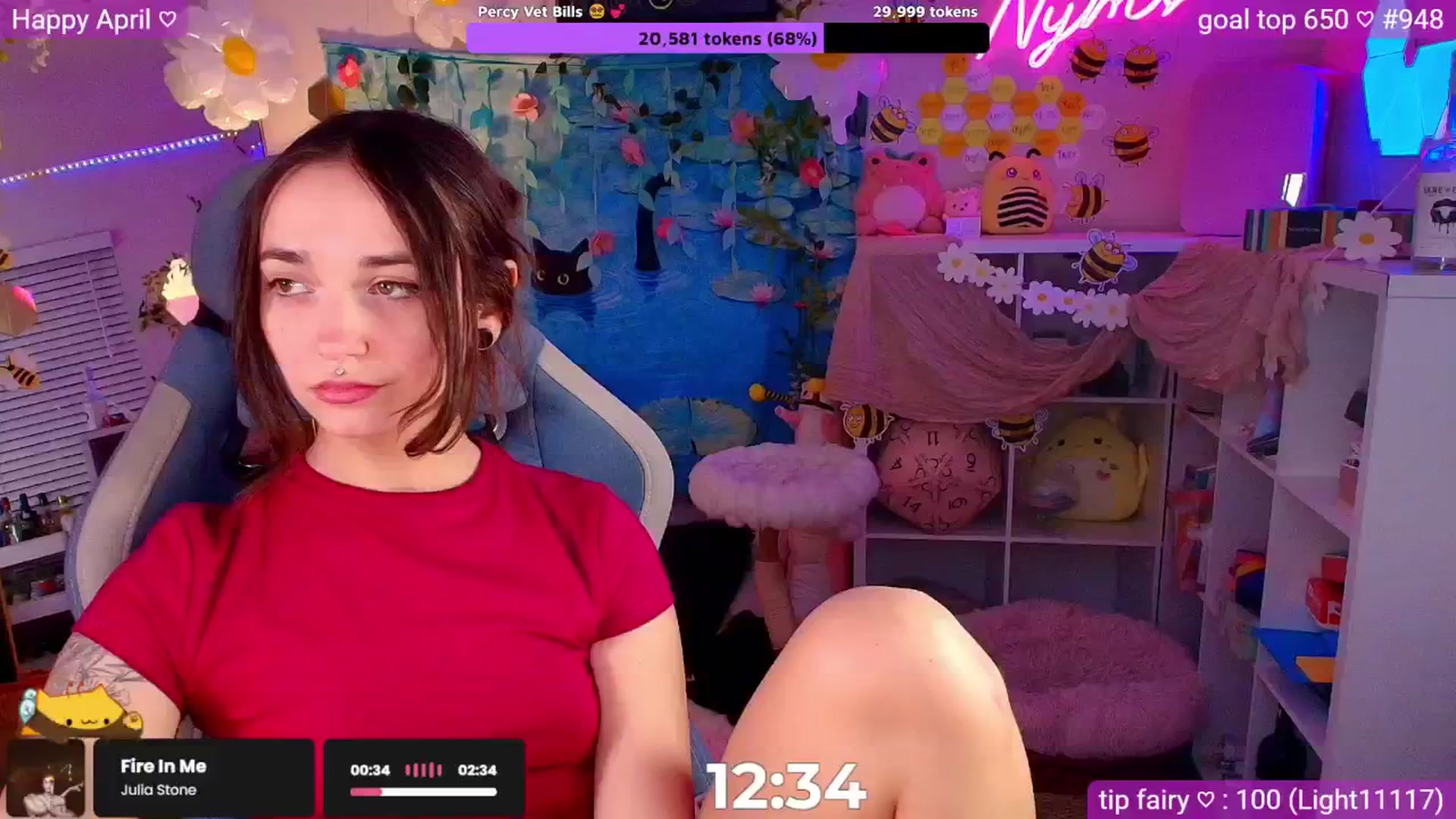 Gallery image thumbnail from Nym_x's myfreecams stream on, 04/23/2026, 02:53 image 16 of 20