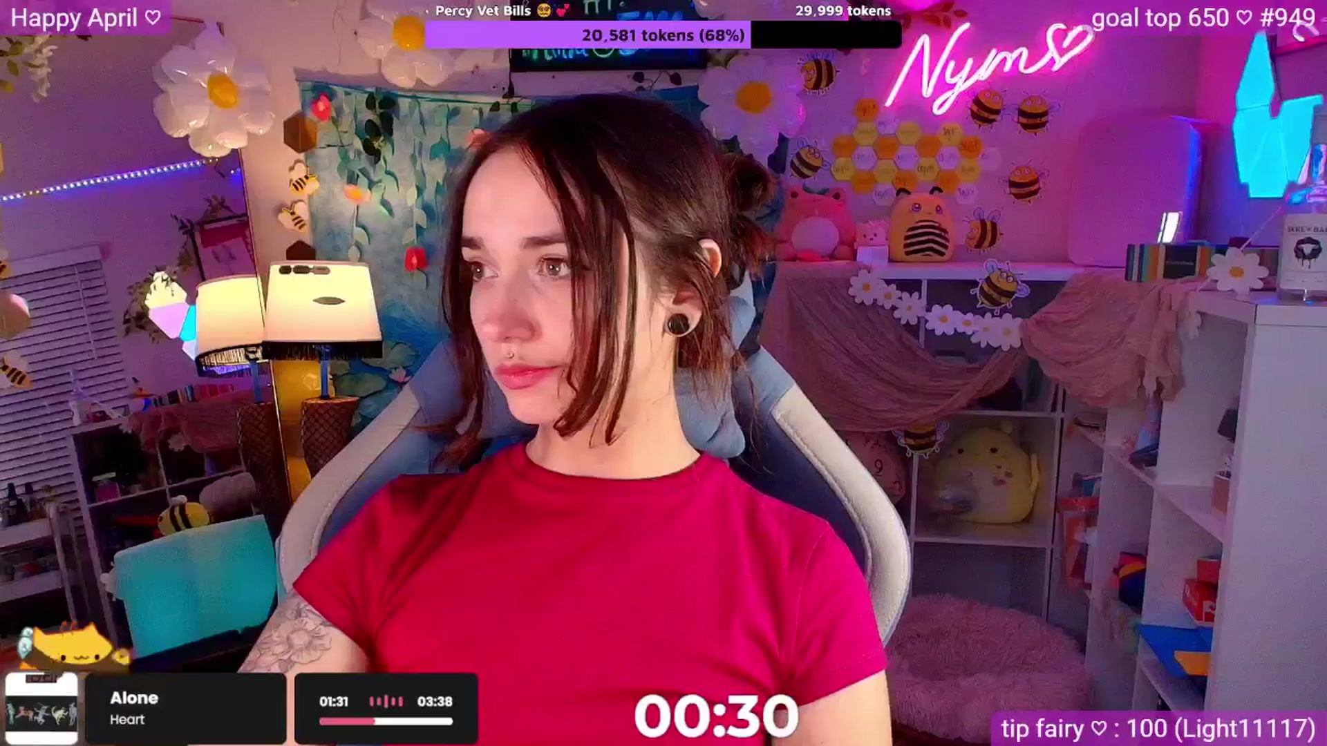 Gallery image thumbnail from Nym_x's myfreecams stream on, 04/23/2026, 02:53 image 20 of 20