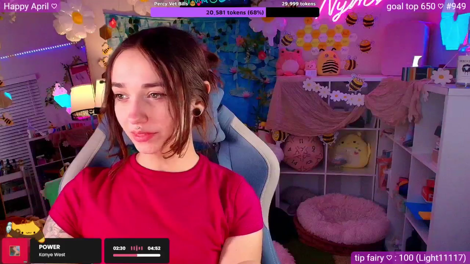 Gallery image thumbnail from Nym_x's myfreecams stream on, 04/23/2026, 02:53 image 4 of 20