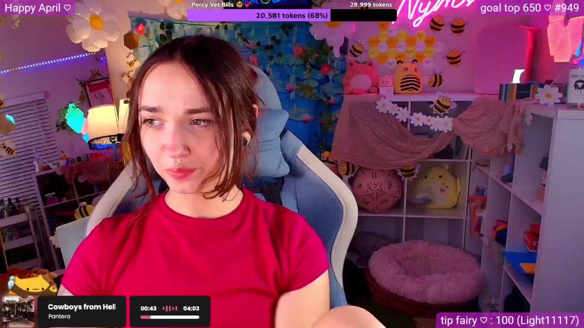 Gallery image thumbnail from Nym_x's myfreecams stream on, 04/23/2026, 02:53 image 5 of 20
