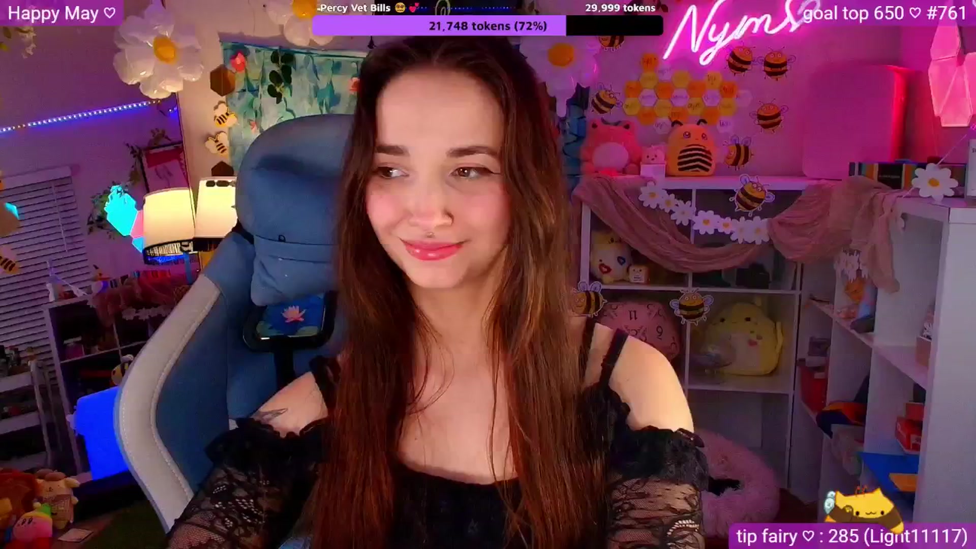 Gallery image thumbnail from Nym_x's myfreecams stream on, 05/03/2026, 04:42 image 14 of 20