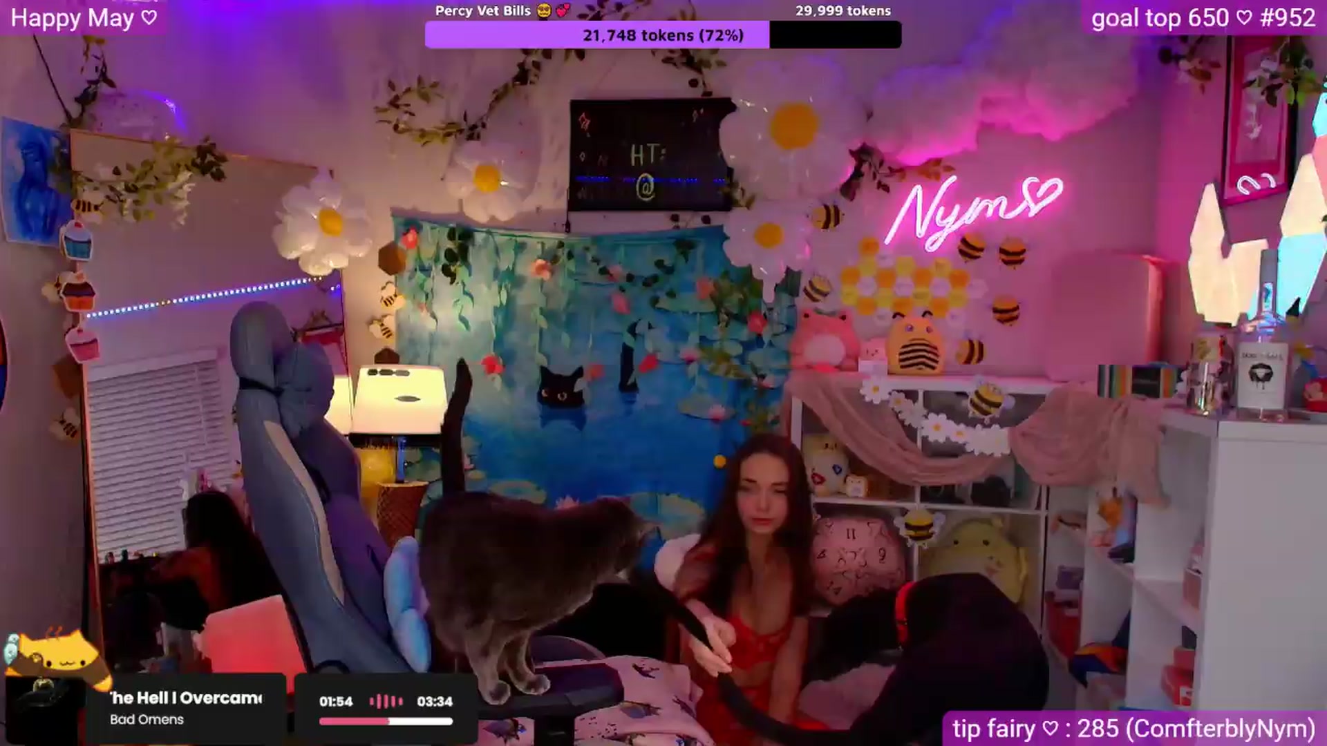 Gallery image thumbnail from Nym_x's myfreecams stream on, 05/09/2026, 04:50 image 2 of 20
