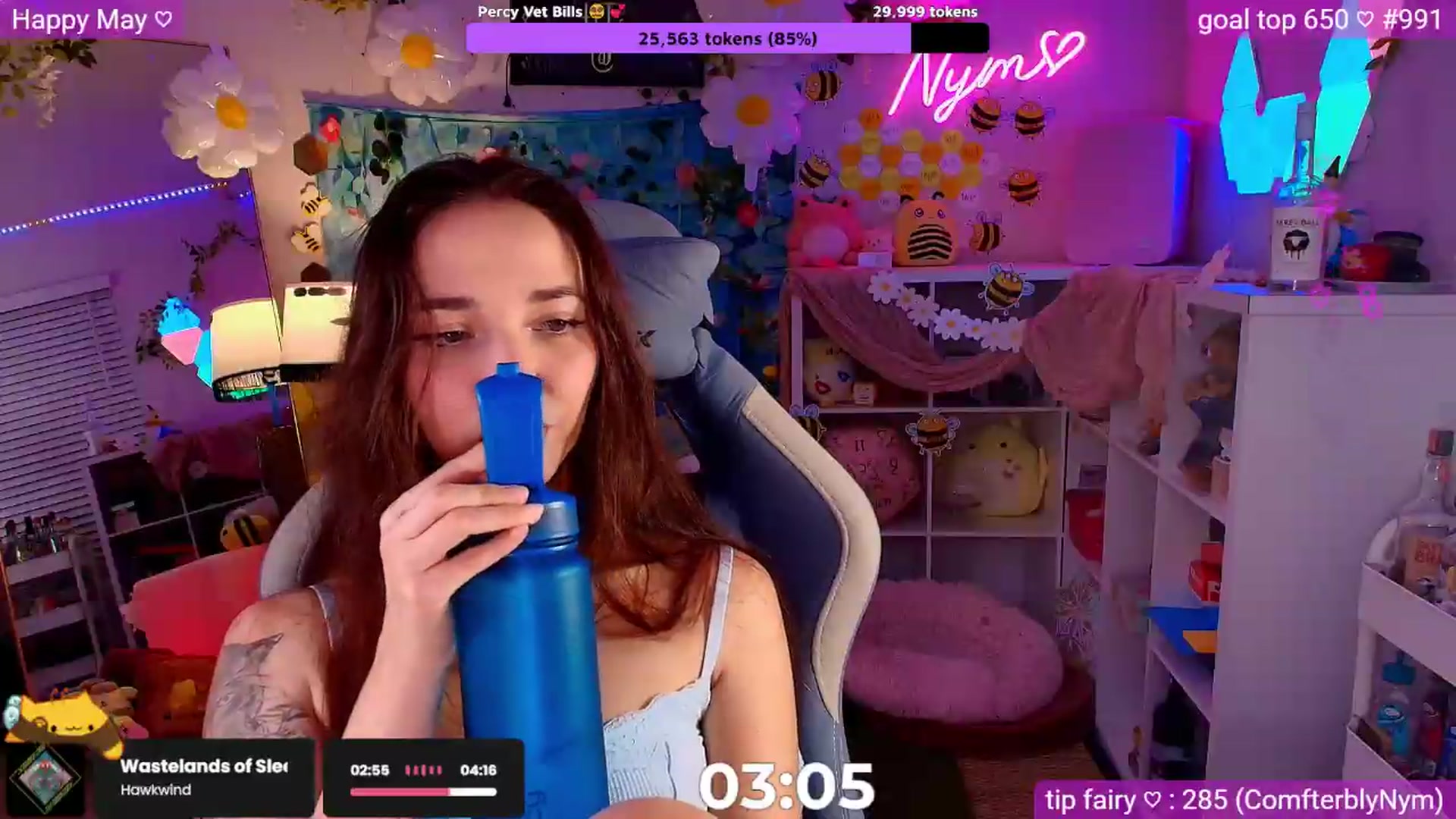 Gallery image thumbnail from Nym_x's myfreecams stream on, 05/23/2026, 04:00 image 15 of 20