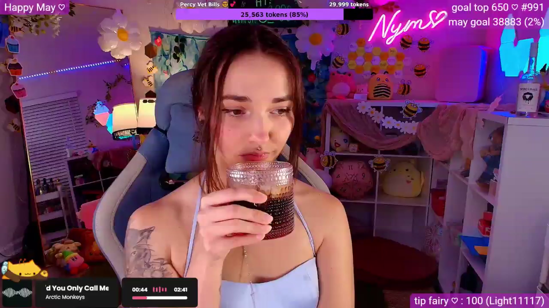 Gallery image thumbnail from Nym_x's myfreecams stream on, 05/24/2026, 04:49 image 10 of 20