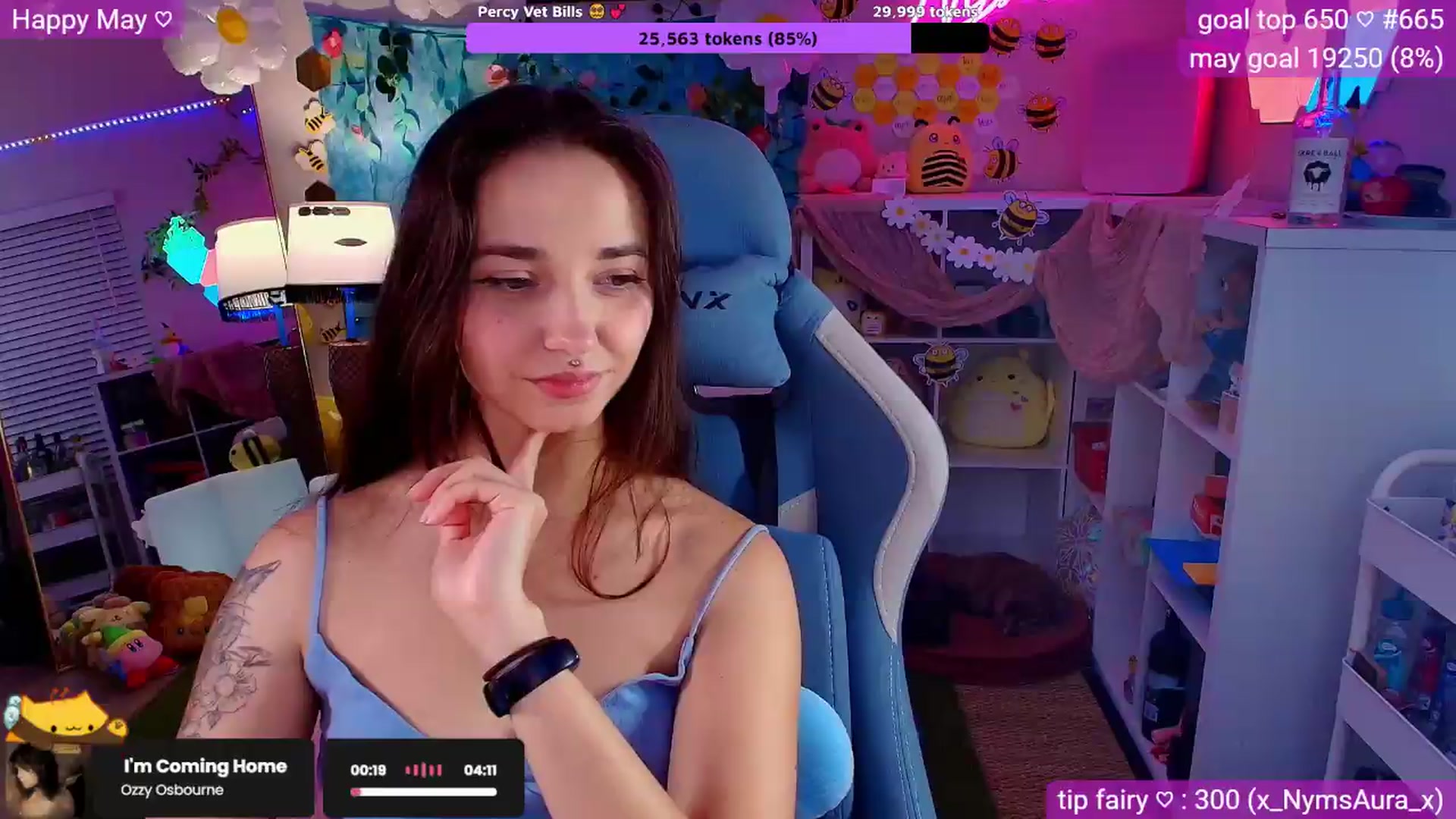 Gallery image thumbnail from Nym_x's myfreecams stream on, 05/25/2026, 03:18 image 10 of 20