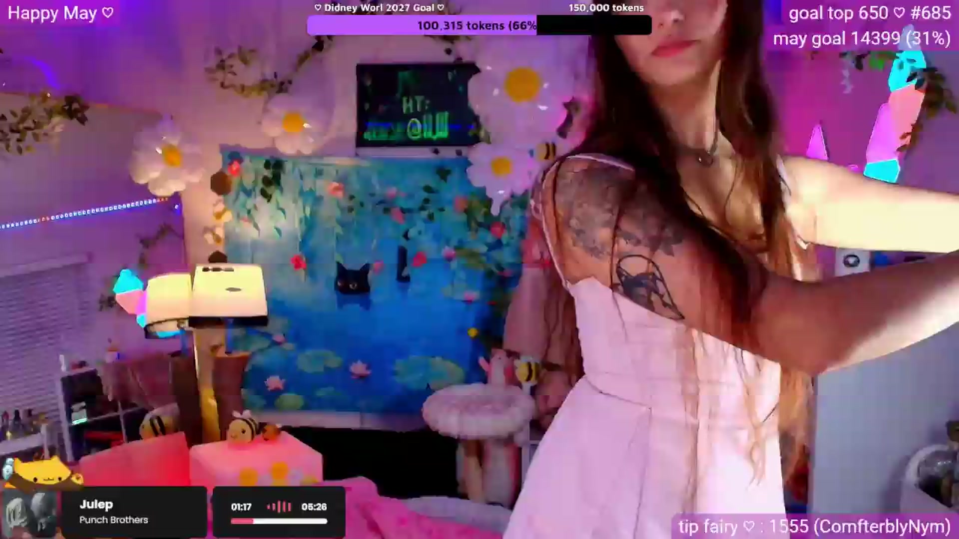 Gallery image thumbnail from Nym_x's myfreecams stream on, 05/30/2026, 04:05 image 1 of 20