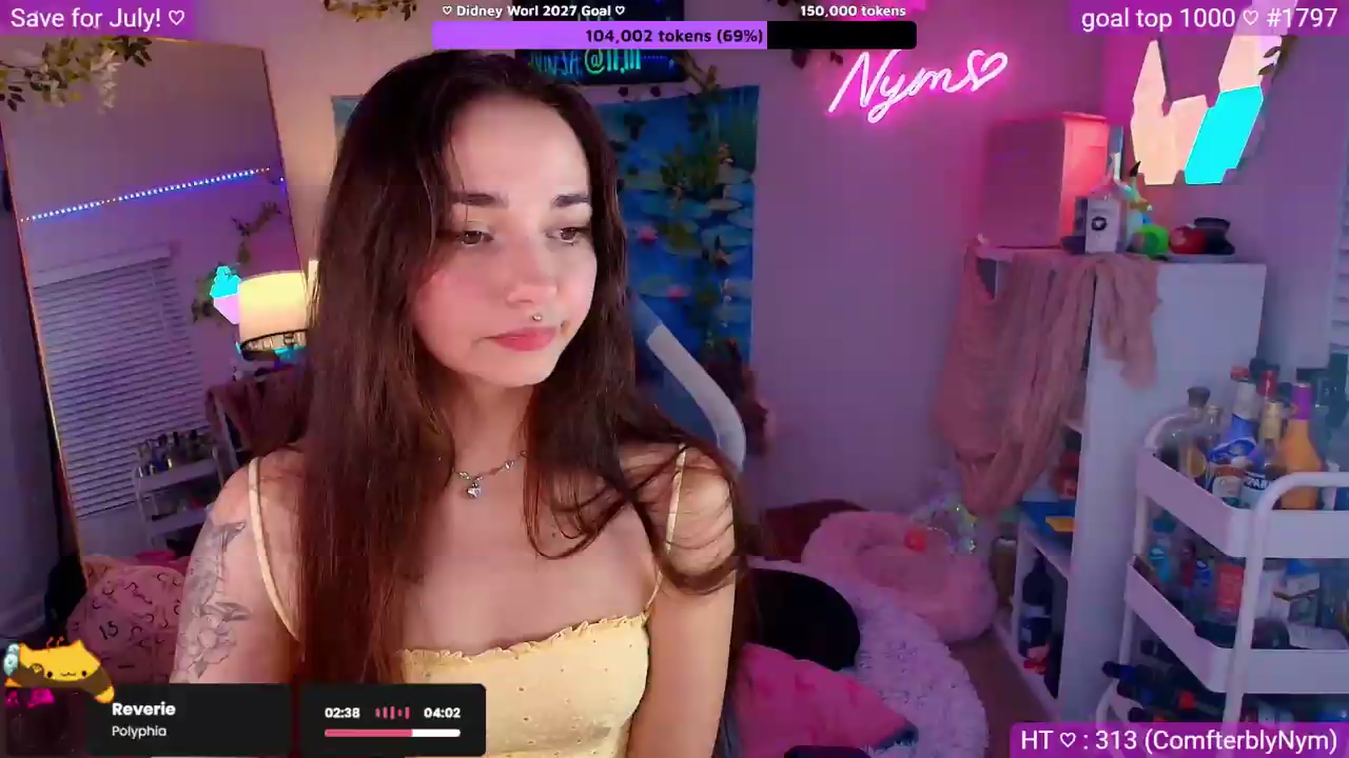 Gallery image thumbnail from Nym_x's myfreecams stream on, 06/06/2026, 02:39 image 17 of 20