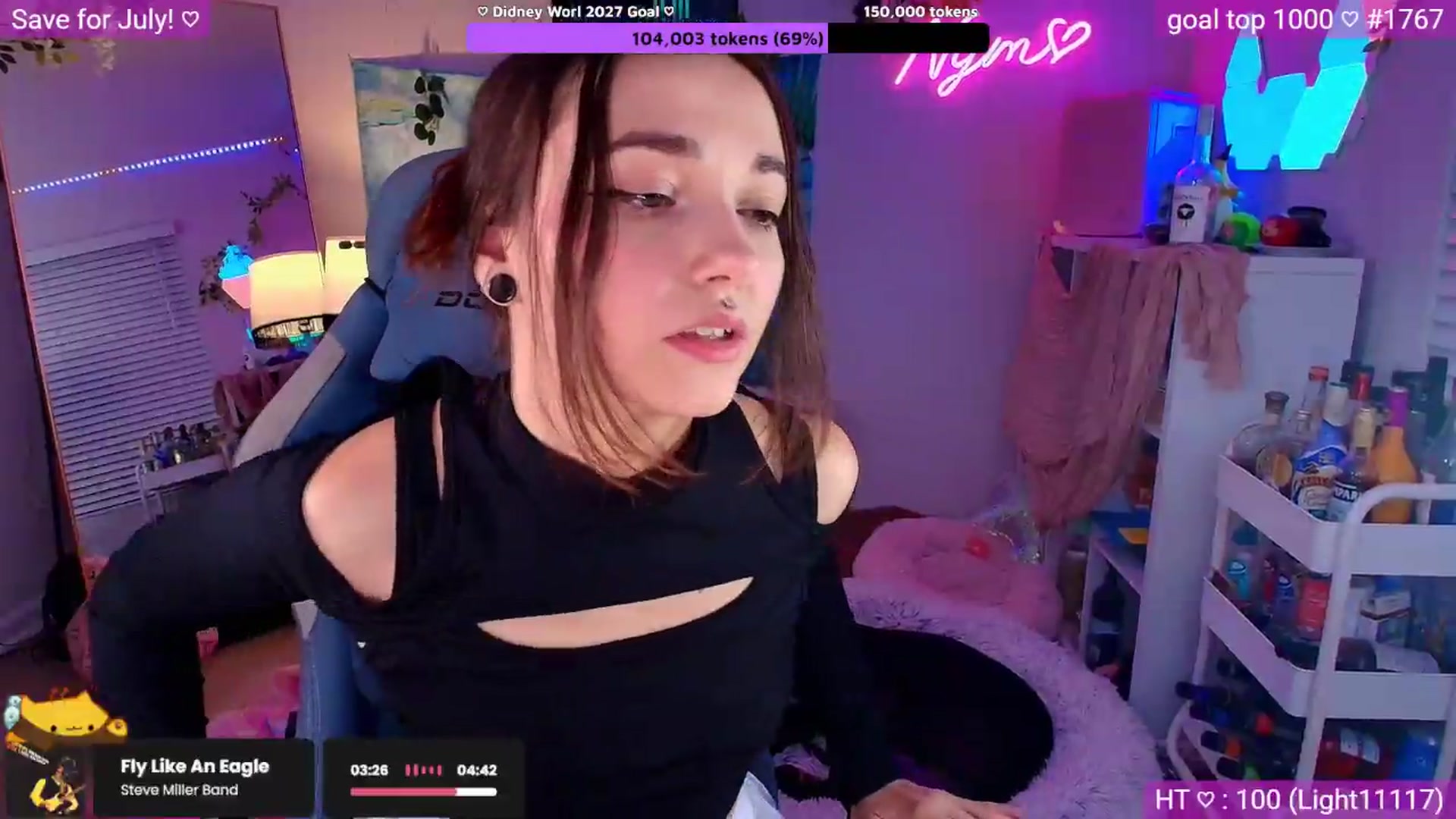 Gallery image thumbnail from Nym_x's myfreecams stream on, 06/07/2026, 04:36 image 5 of 20