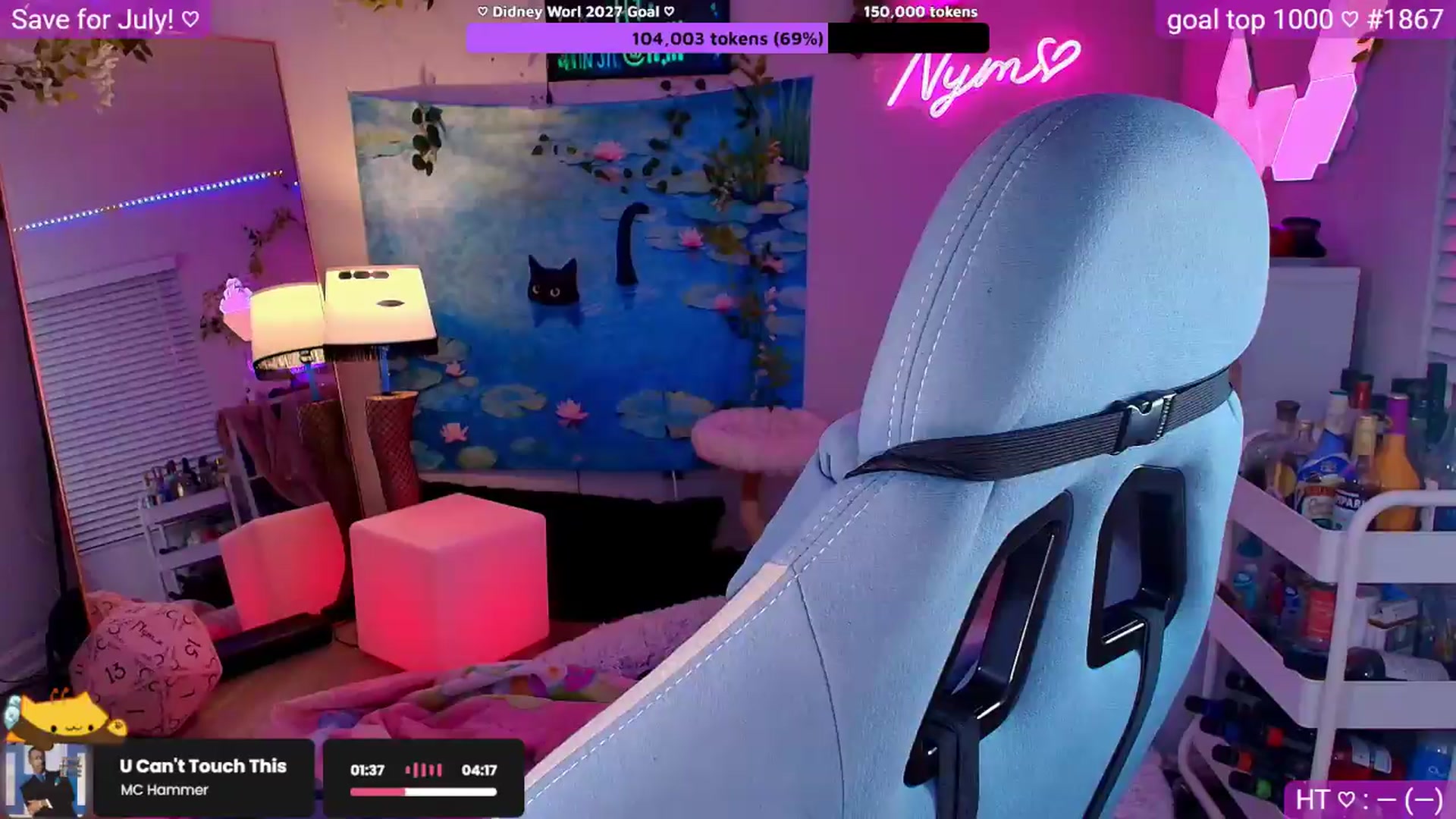 Gallery image thumbnail from Nym_x's myfreecams stream on, 06/07/2026, 04:36 image 2 of 20