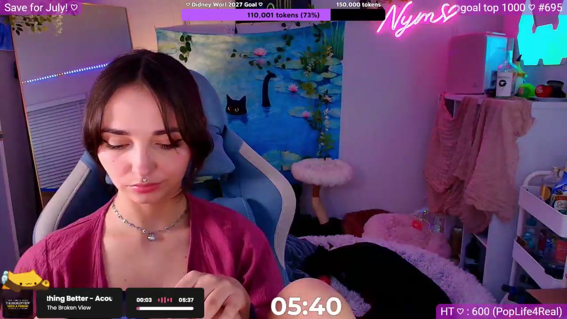 Gallery image thumbnail from Nym_x's myfreecams stream on, 06/11/2026, 04:08 image 20 of 20