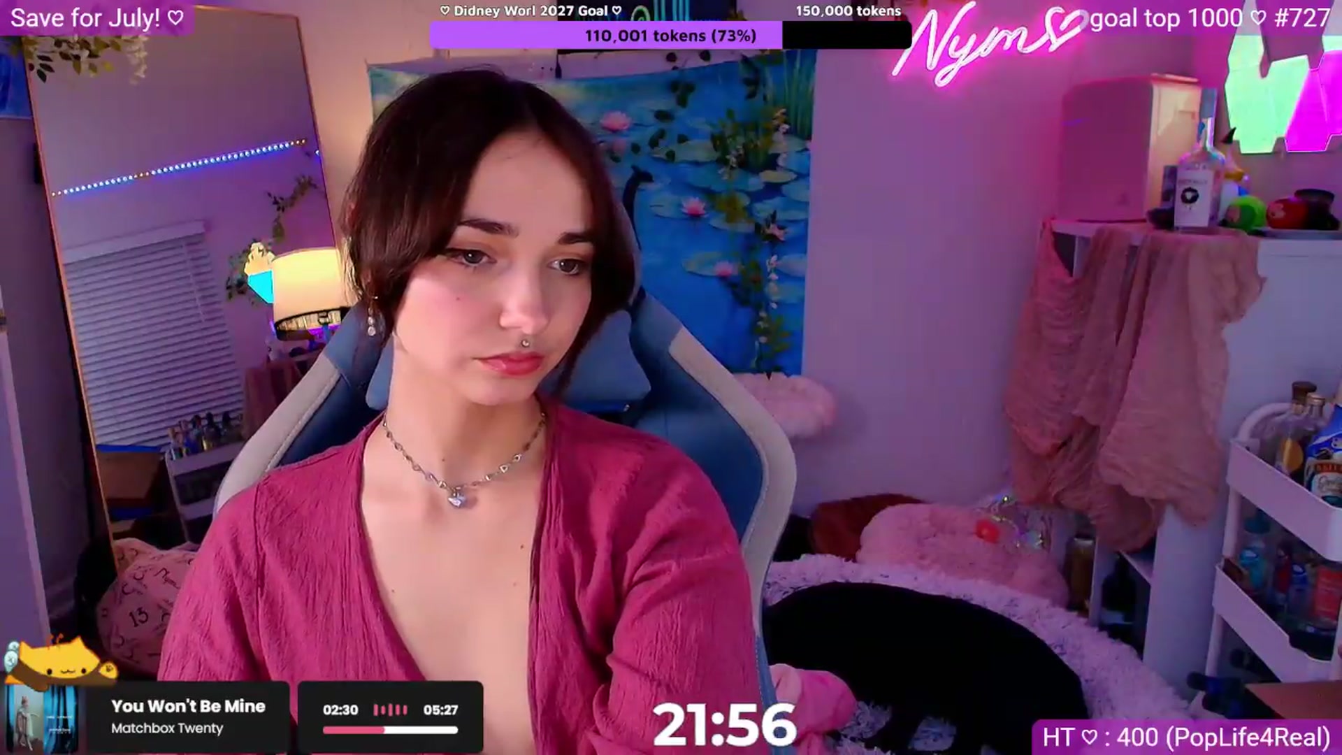 Gallery image thumbnail from Nym_x's myfreecams stream on, 06/11/2026, 04:08 image 18 of 20