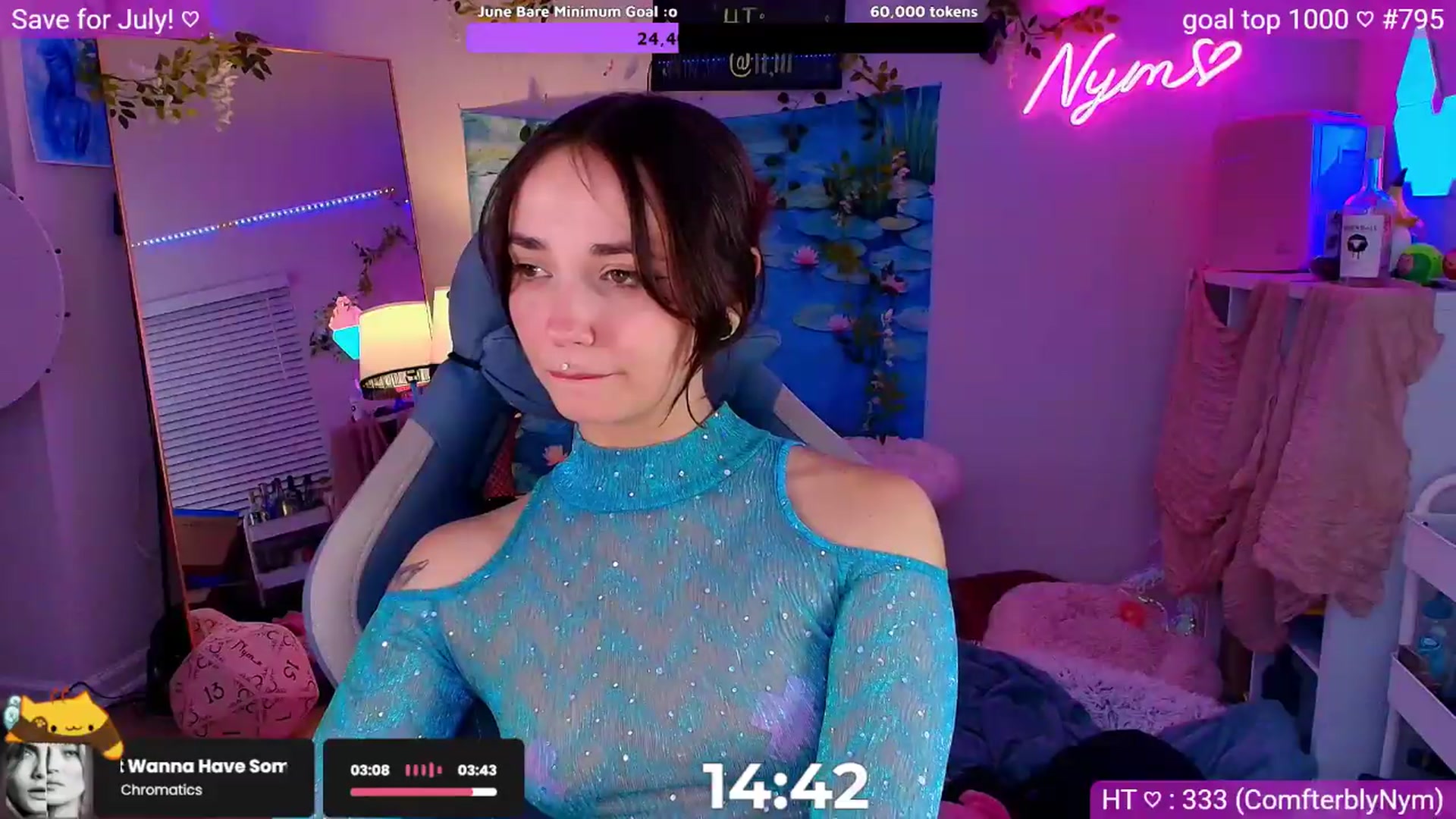 Gallery image thumbnail from Nym_x's myfreecams stream on, 06/13/2026, 04:07 image 12 of 20